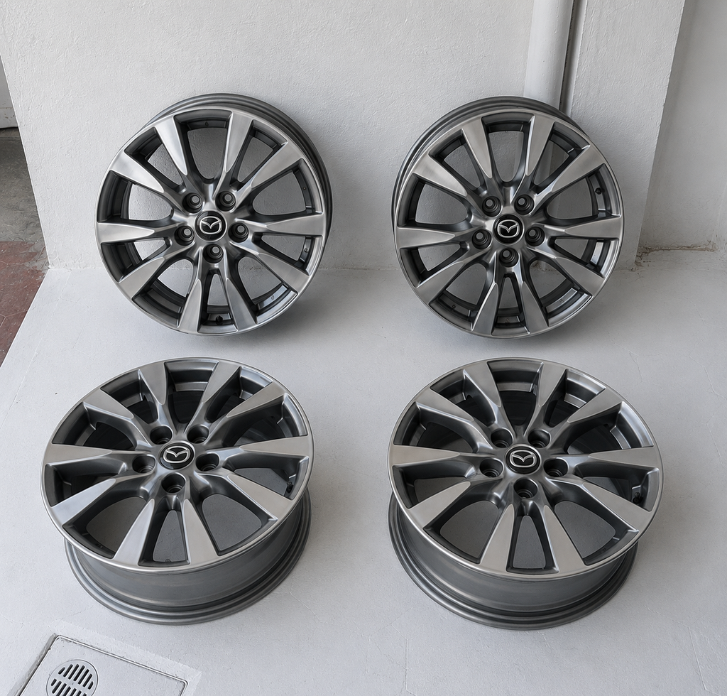 4 Rines 16” Mazda 3, Mazda 6, CX-3 y CX-5 – 5×114