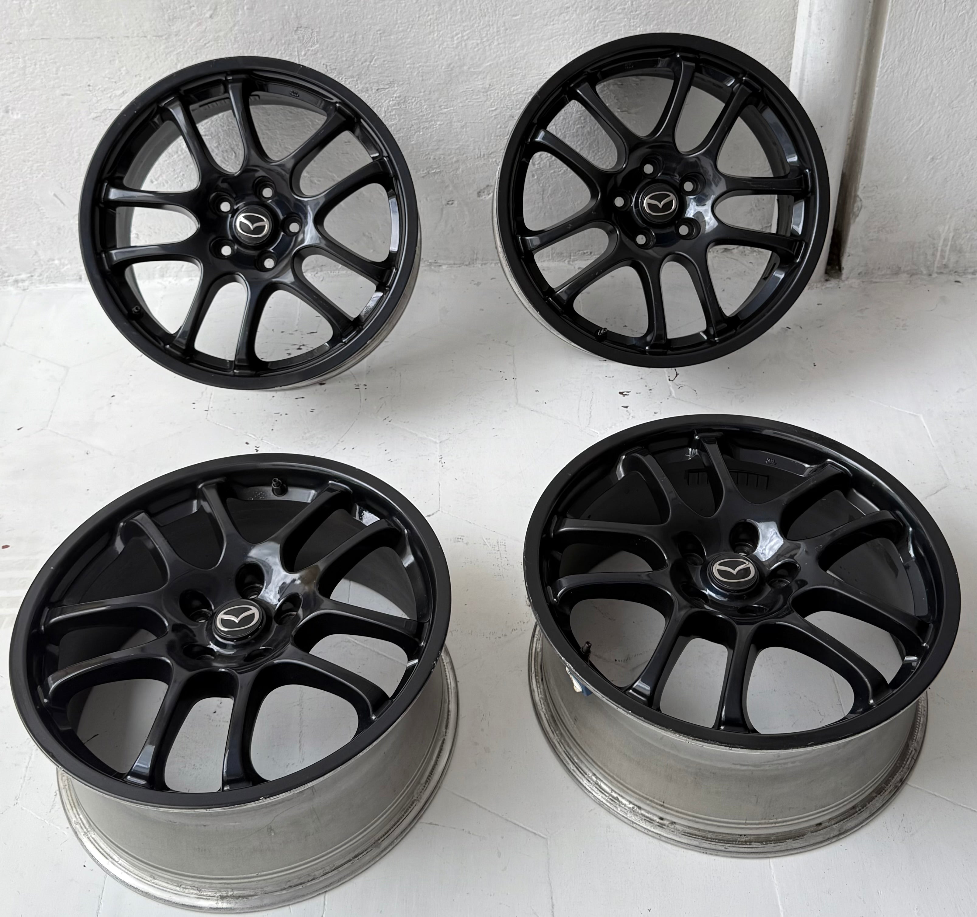 4 Rines 18” Mazda 3, Mazda 6, CX-3, CX-5, CX-9, CX-30 y CX-50 – 5×114