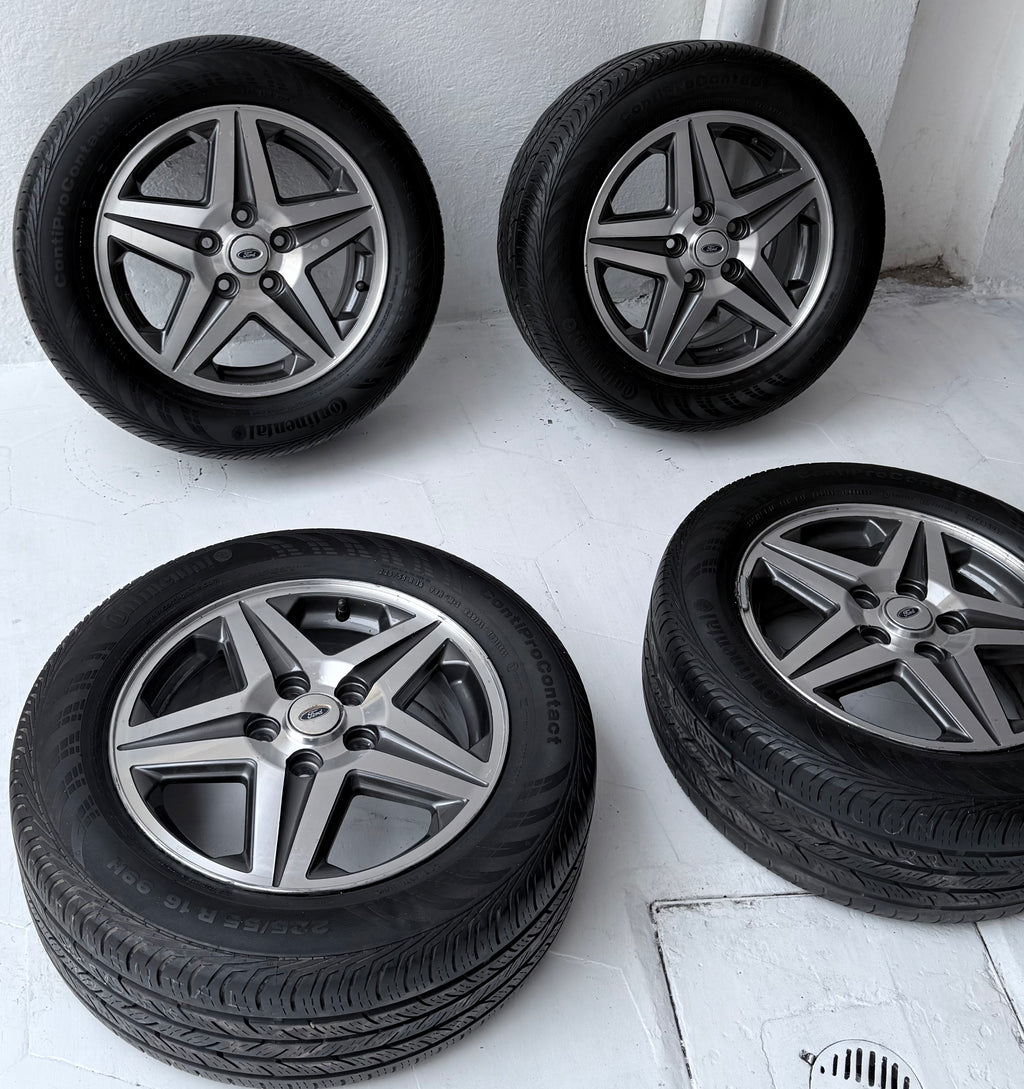 4 Rines con llantas 16” Ford Mustang, Ranger y Explorer – 5×114