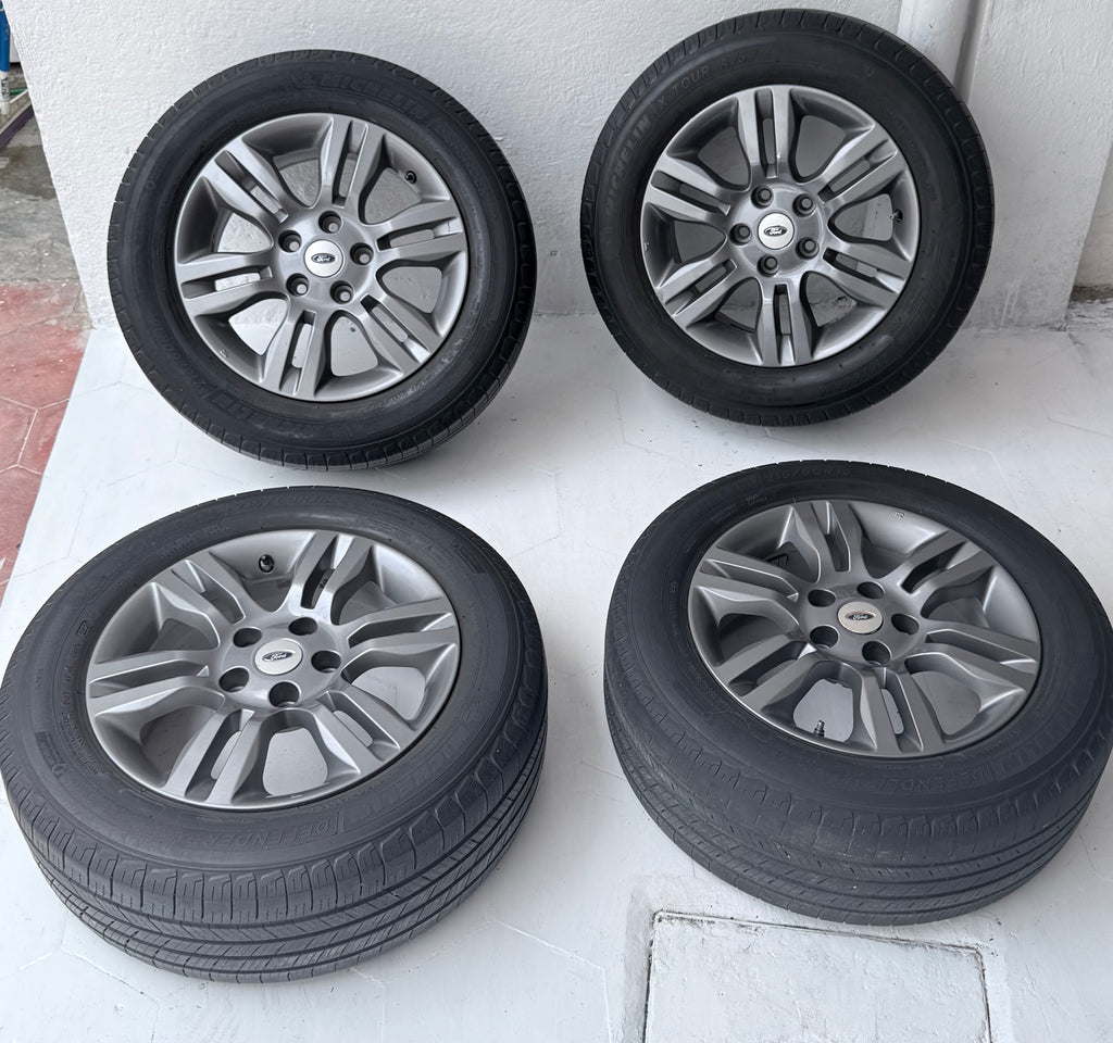 4 Rines con llantas 16” Ford Mustang, Ranger y Explorer – 5×114
