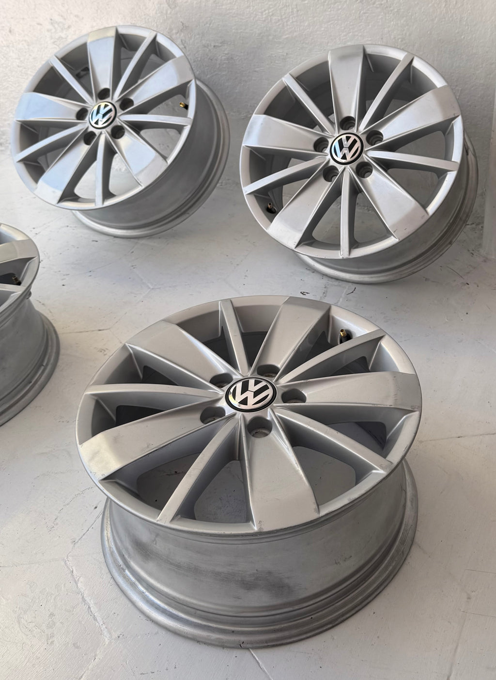 4 Rines 16” Volkswagen Jetta MK6 MK7 Originales 5x112