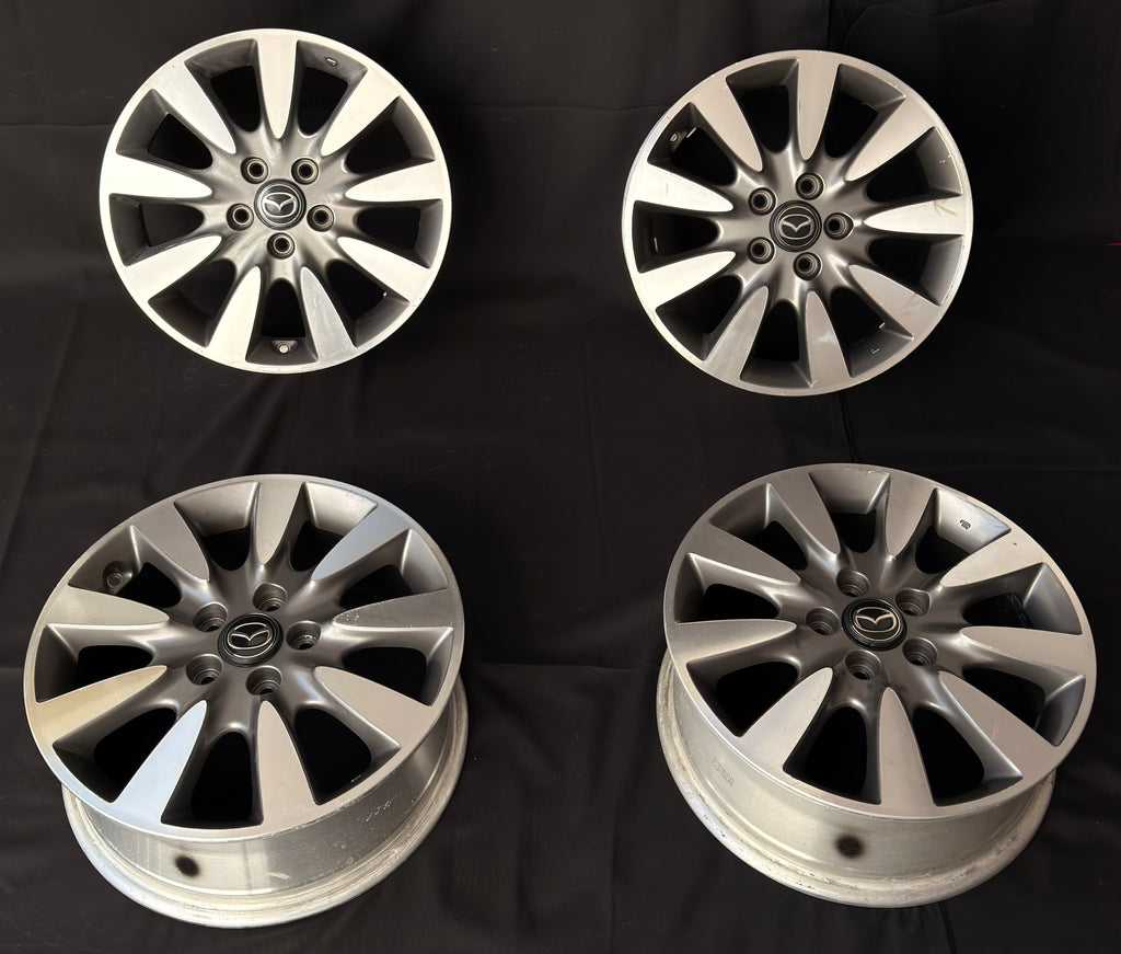 4 Rines 17” Mazda 3, Mazda 6, CX-3, CX-5 y CX-7 – 5×114