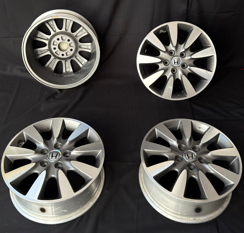 4 Rines 17” Honda Accord, Civic, CR-V, HR-V y Element – 5×114