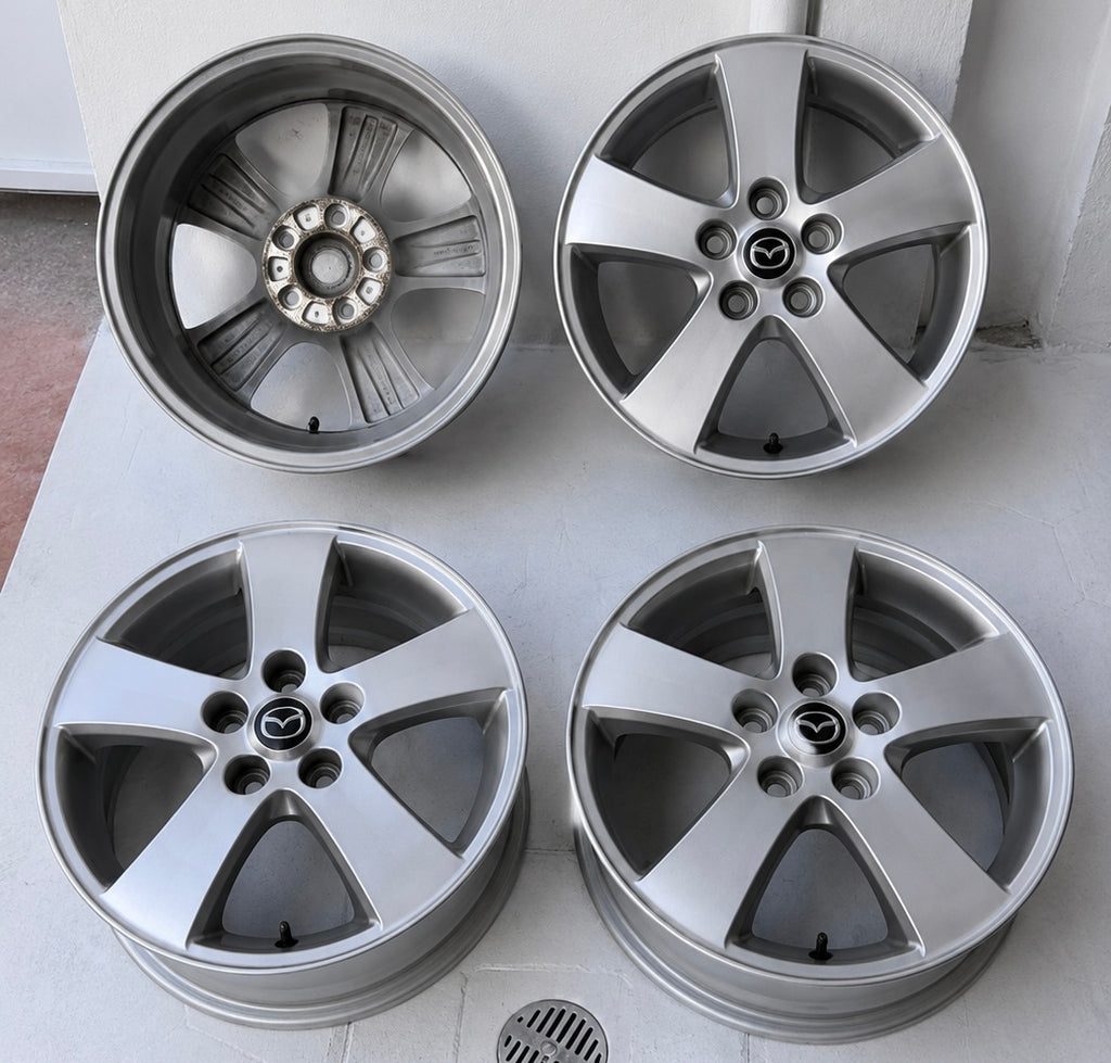 4 Rines 16” Mazda 3, Mazda 6, CX-3, CX-5 y CX-7 – 5×114