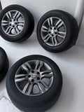 4 Rines con llantas 16” Dodge Voyager, Caravan, Avenger, Caliber y Jeep Liberty, Patriot, Compass y Wrangler – 5×114