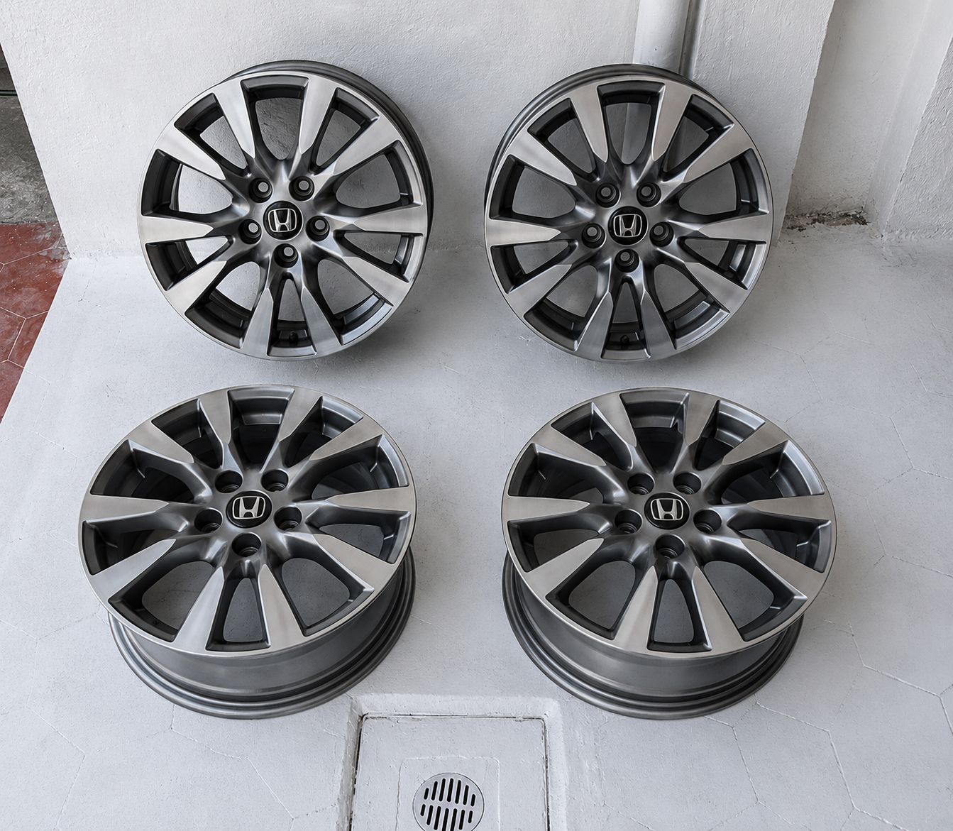 4 Rines 16” Honda HR-V, CR-V, Civic y Accord – 5×114