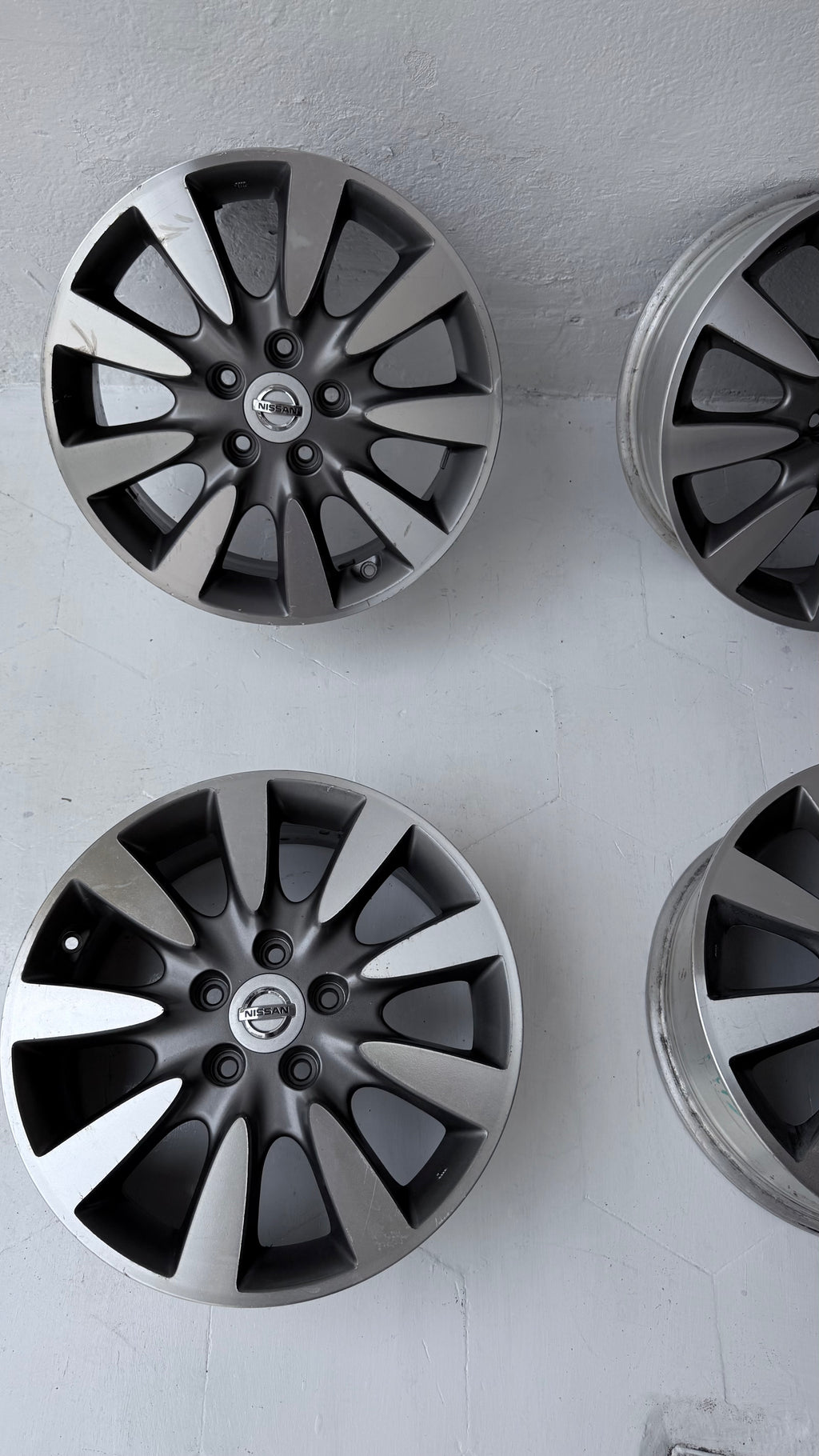 4 Rines 17” Nissan Rogue, X-Trail, Altima, Sentra y Juke – 5×114