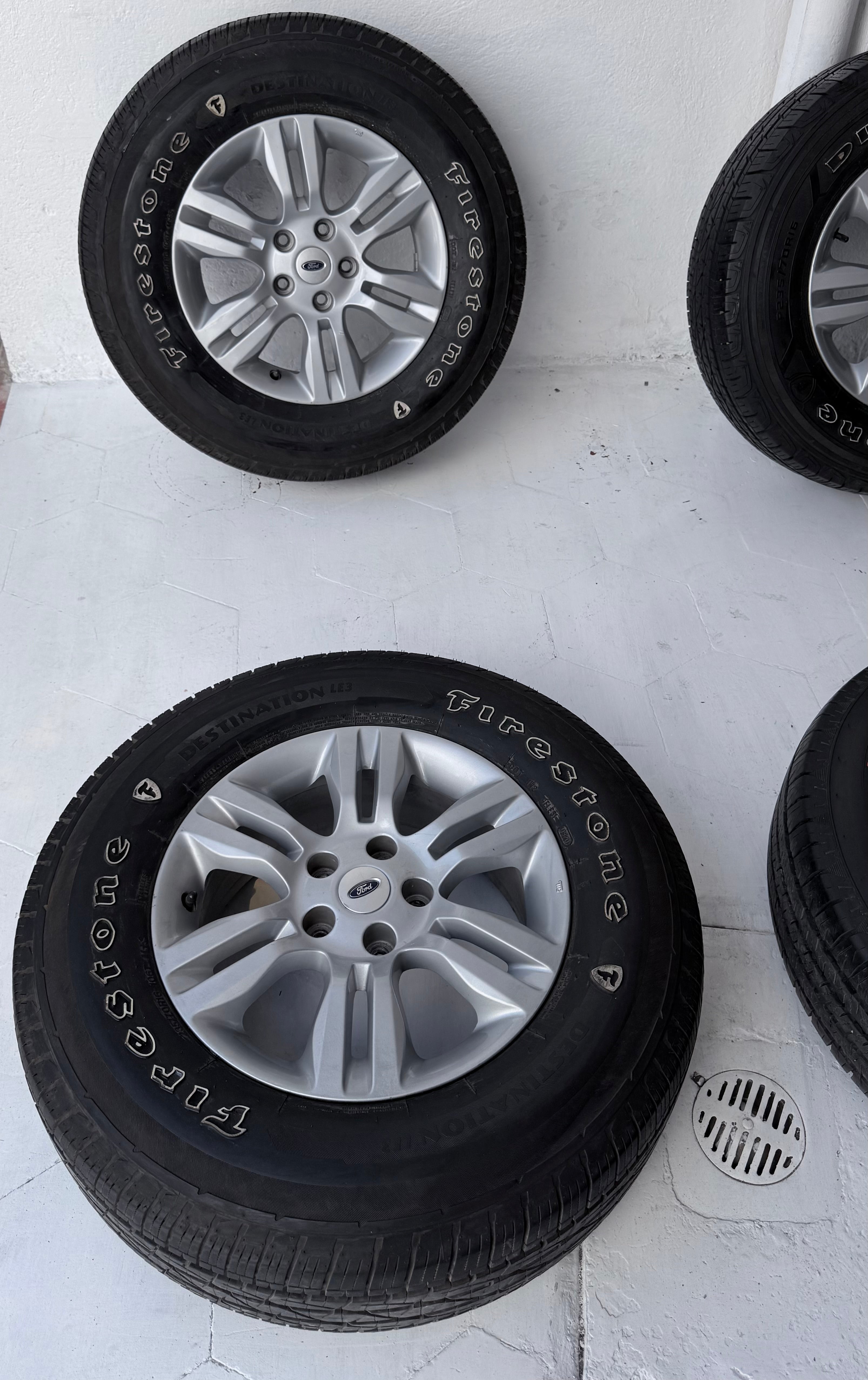 4 Rines con llantas 16” Ford Ranger y Explorer – 5×114