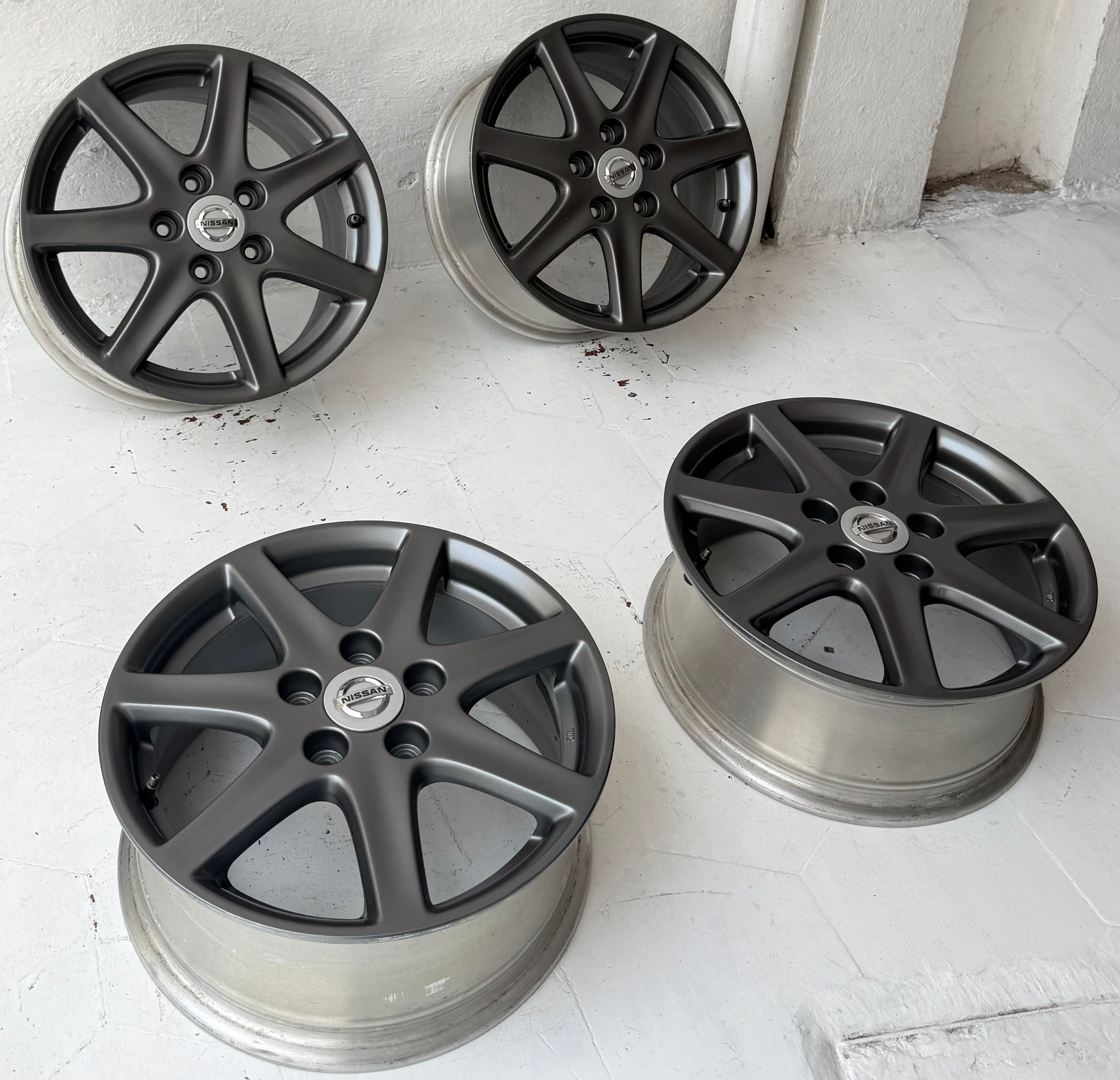 4 Rines 16” Nissan Sentra, Altima y X-Trail – 5×114