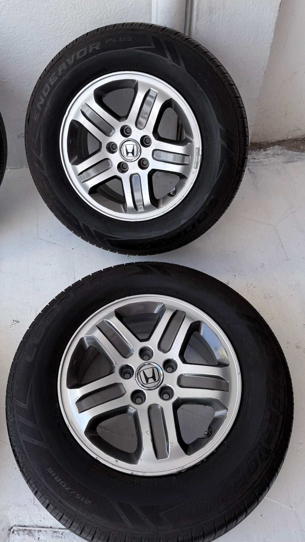 4 Rines con llantas 16” Honda CR-V, HR-V, Civic y Accord – 5×114