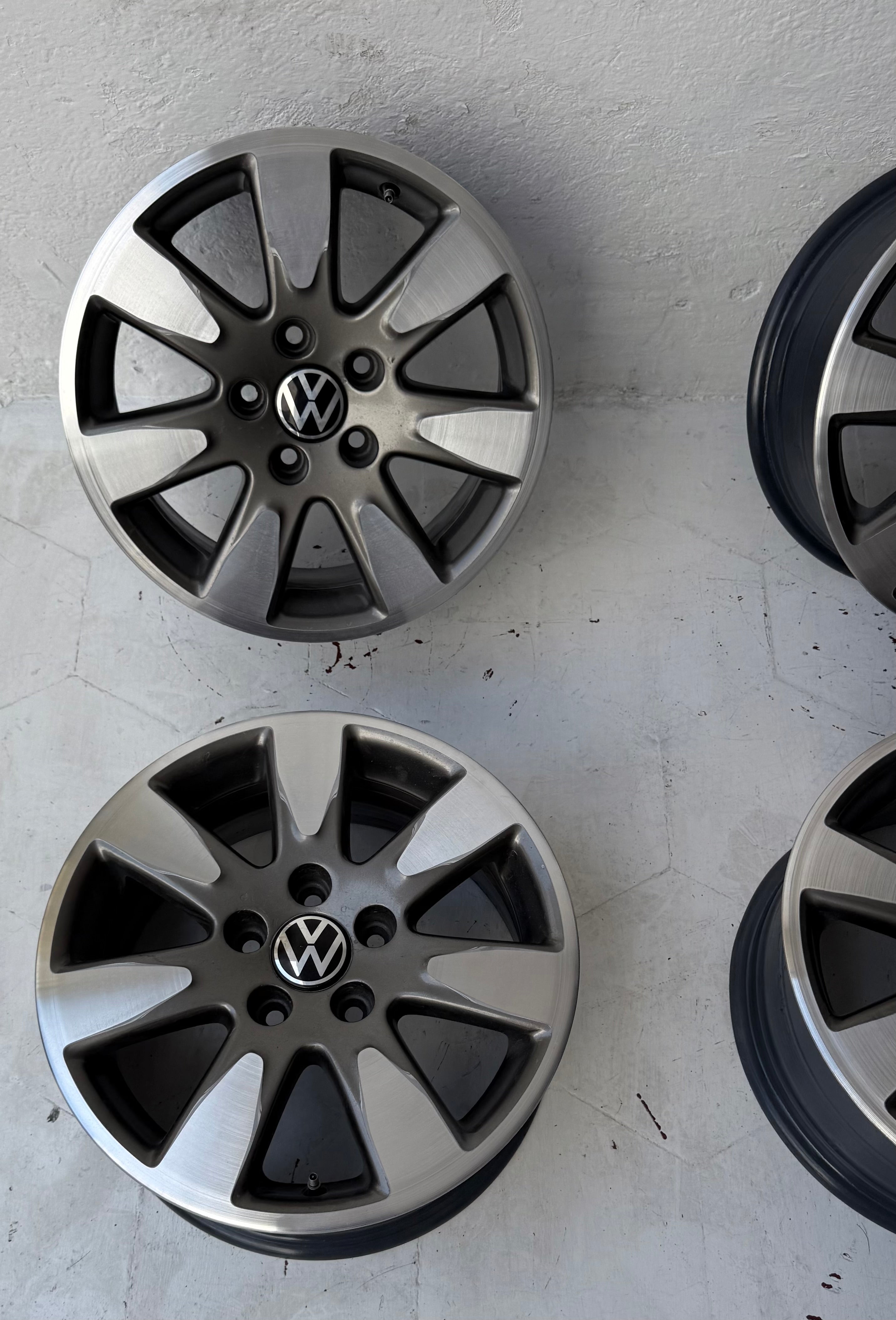 4 Rines 16” Volkswagen Golf, Jetta MK6 y MK7 – 5×112