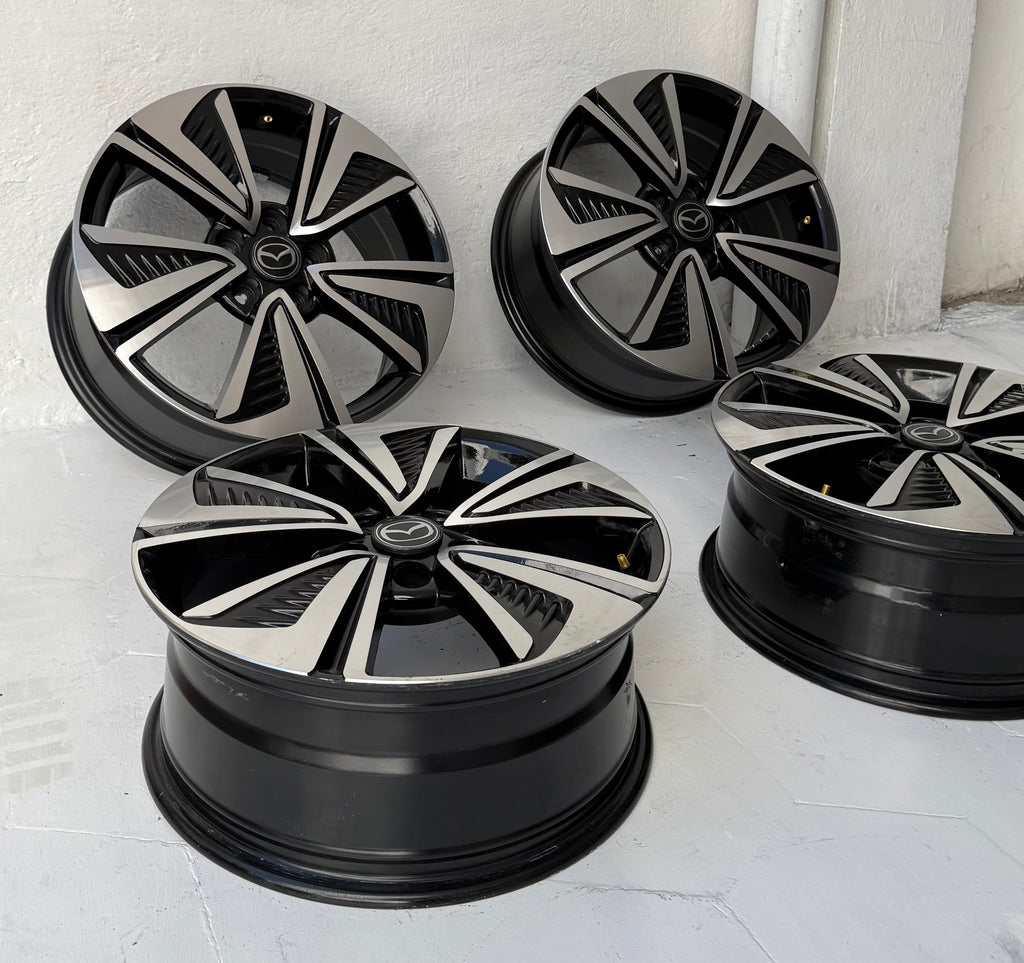 4 Rines 17” Mazda 3, Mazda 6, CX-3, CX-5 y CX-7 Nuevos y Originales 5x114