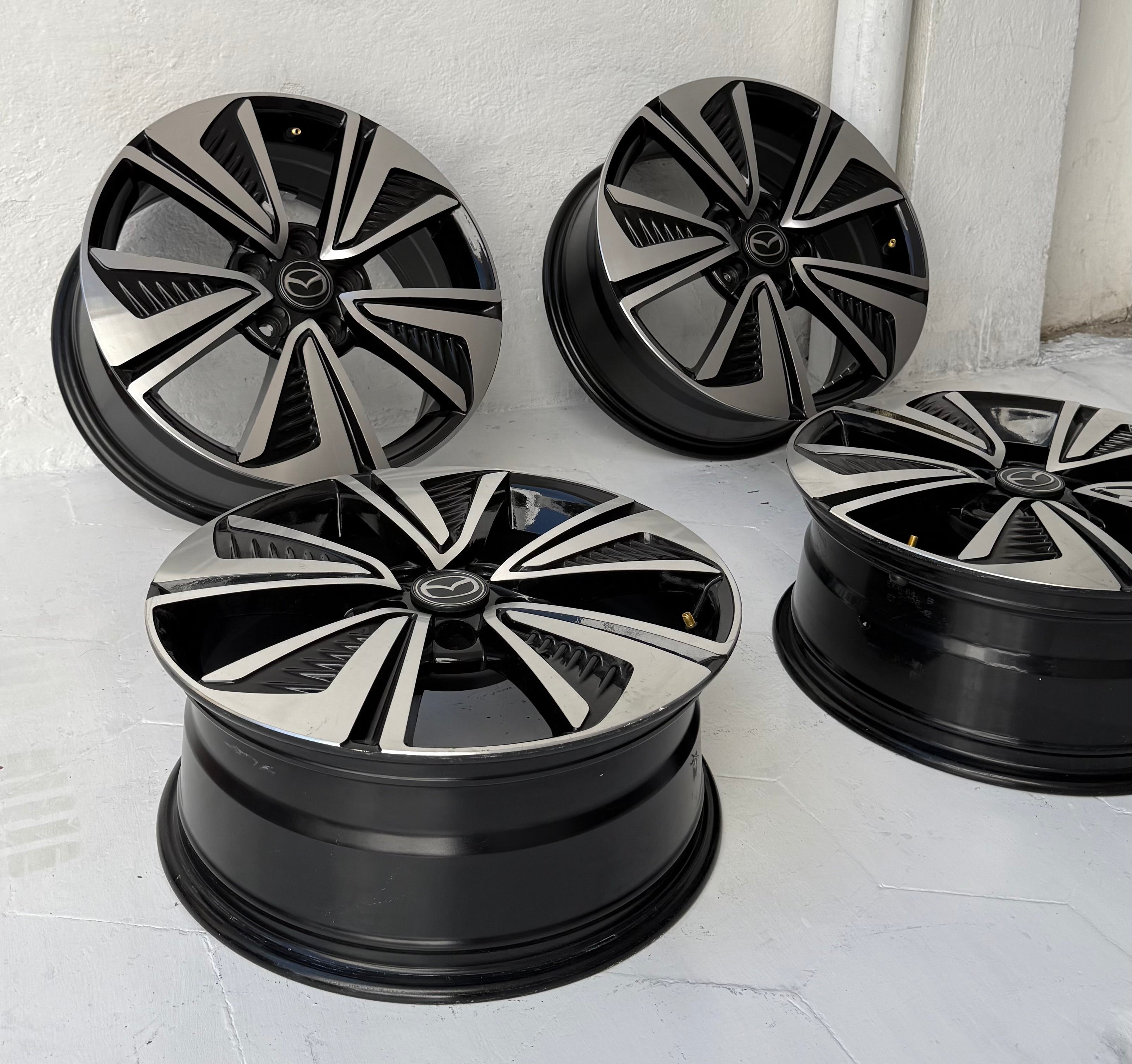 4 Rines 17” Mazda 3, Mazda 6, CX-3, CX-5 y CX-7 Nuevos y Originales 5x114