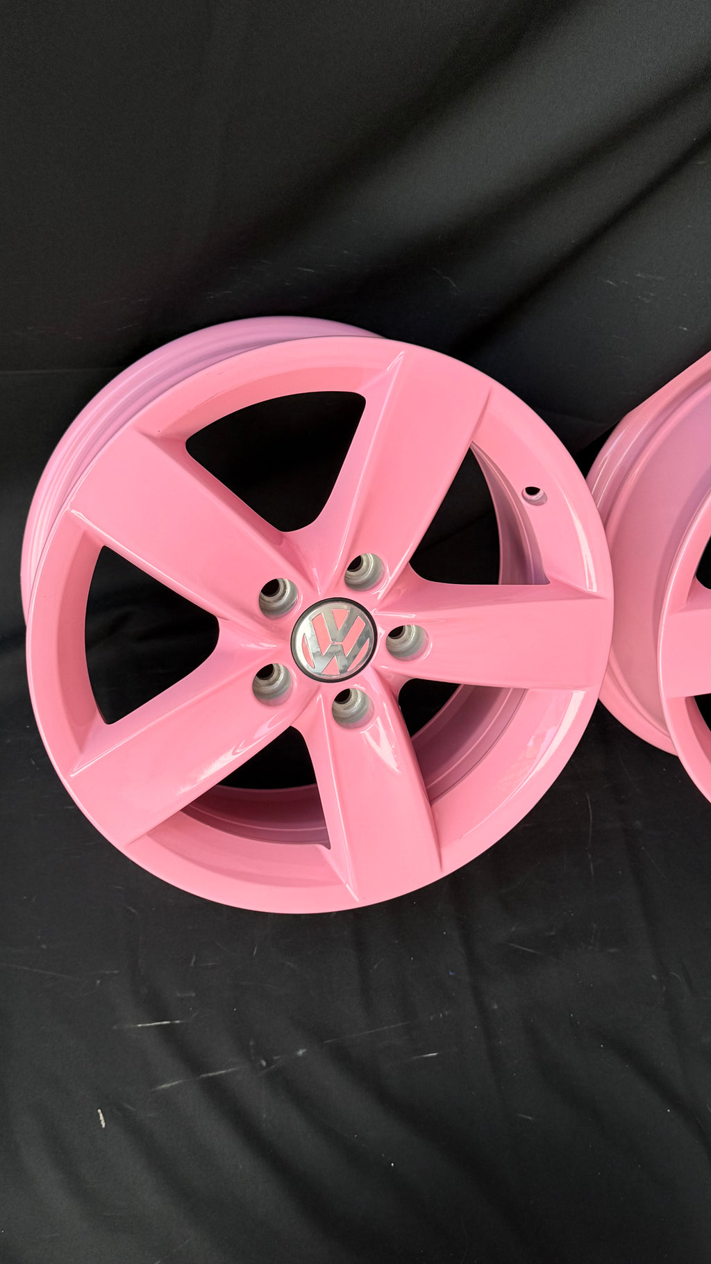 4 Rines 16” Edición Barbie Volkswagen New Beetle Nuevos y Originales