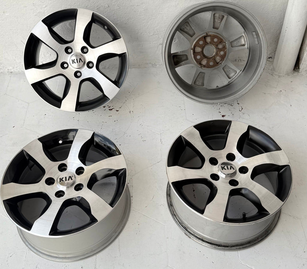 4 Rines 16” Kia Forte, Optima y Sportage – 5×114 – Modelo 2016