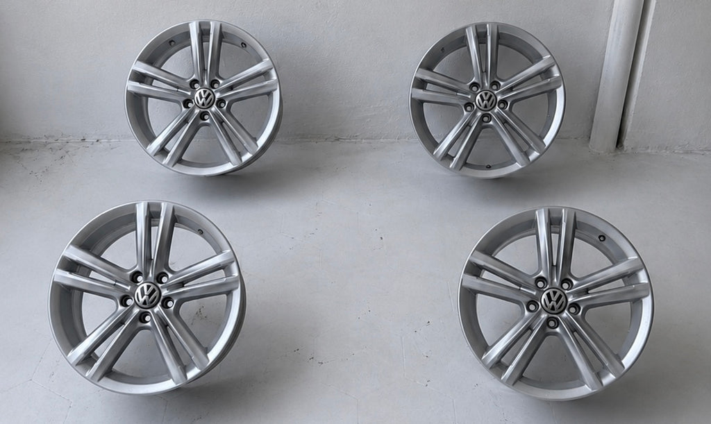4 Rines 18” Volkswagen Passat, Jetta MK6, Jetta MK7, Taos, Tiguan y Bora – 5×112
