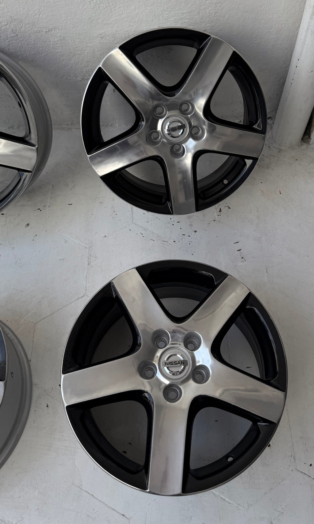 4 Rines 17” Ronal para Nissan Sentra, Altima, X-Trail y Rogue – 5×114