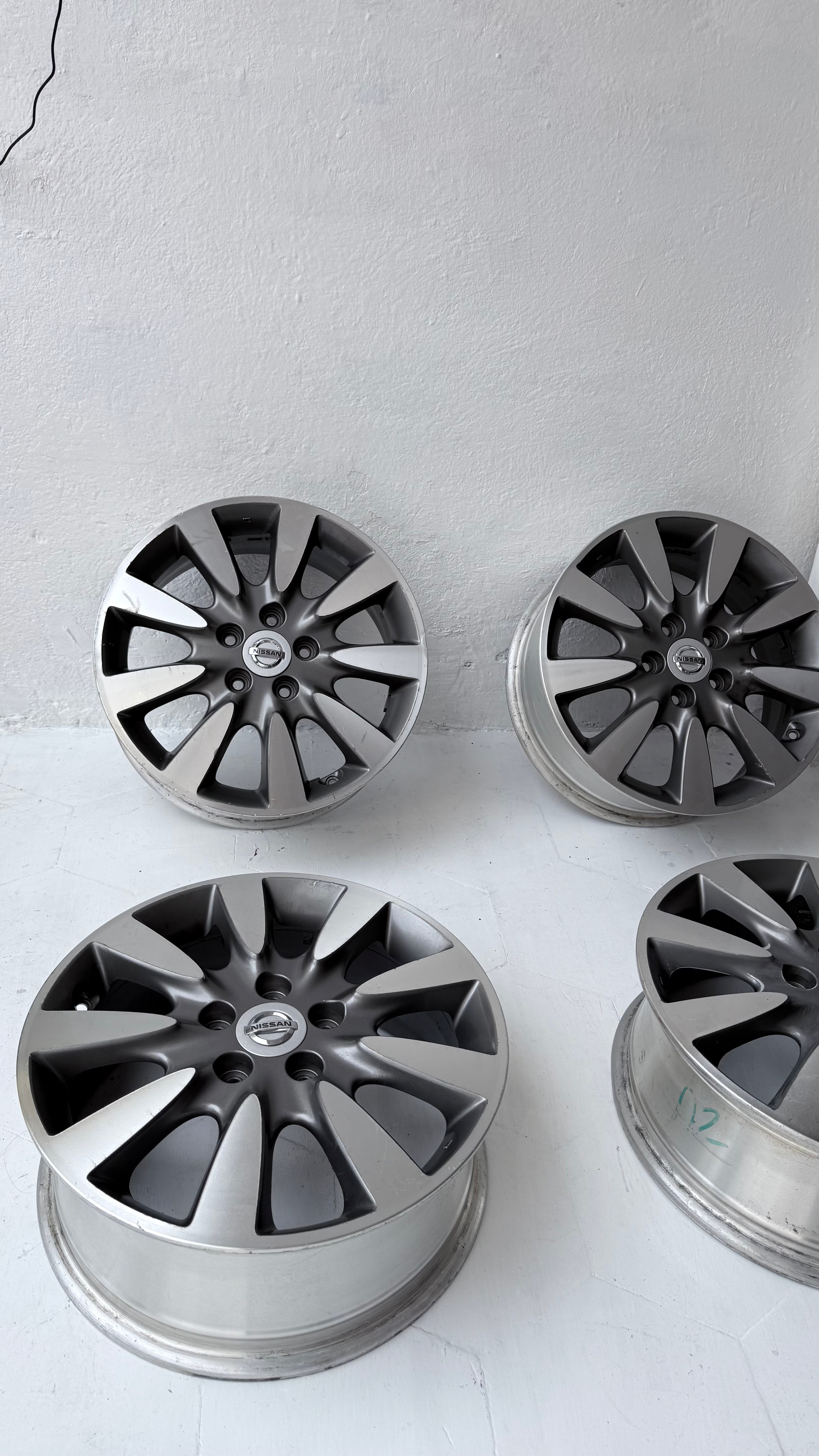 4 Rines 17” Nissan Rogue, X-Trail, Altima, Sentra y Juke – 5×114