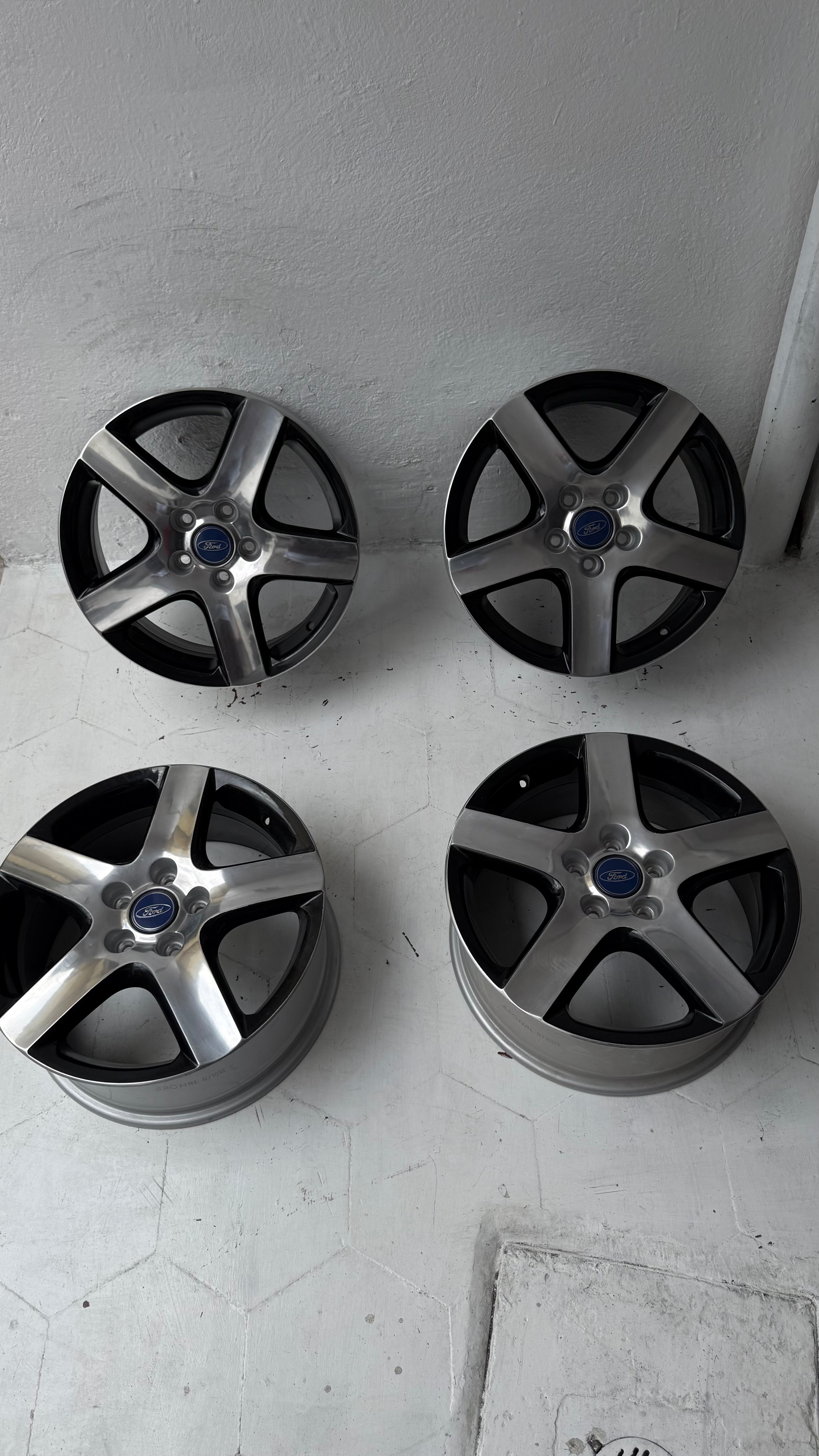 4 Rines 17” Ronal para Ford Mustang, Ranger y Explorer – 5×114