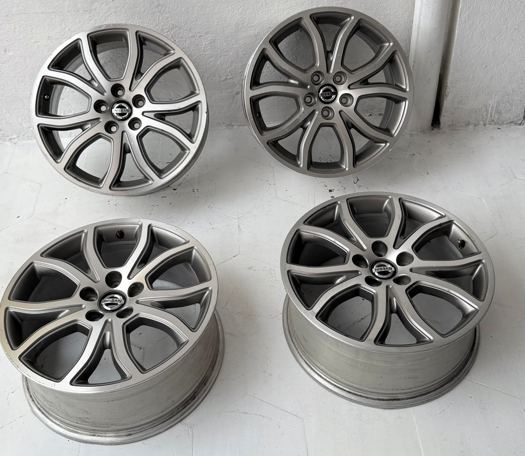 4 Rines 18” Nissan Sentra, X-Trail, Altima y Rogue – 5×114