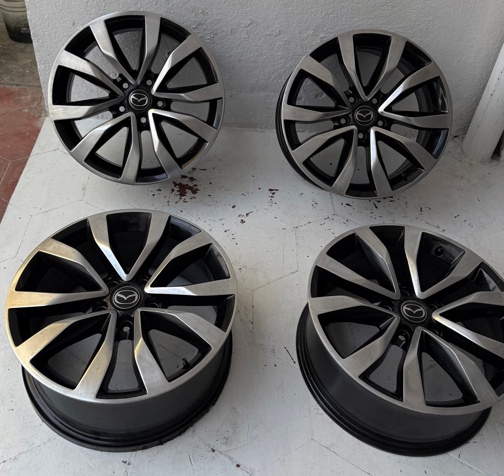 4 Rines 17” Mazda – 5×114