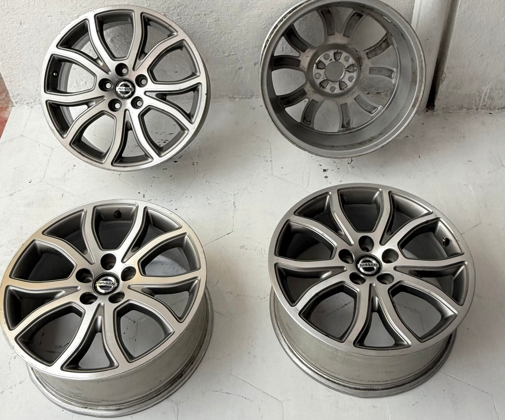 4 Rines 18” Nissan Sentra, X-Trail, Altima y Rogue – 5×114