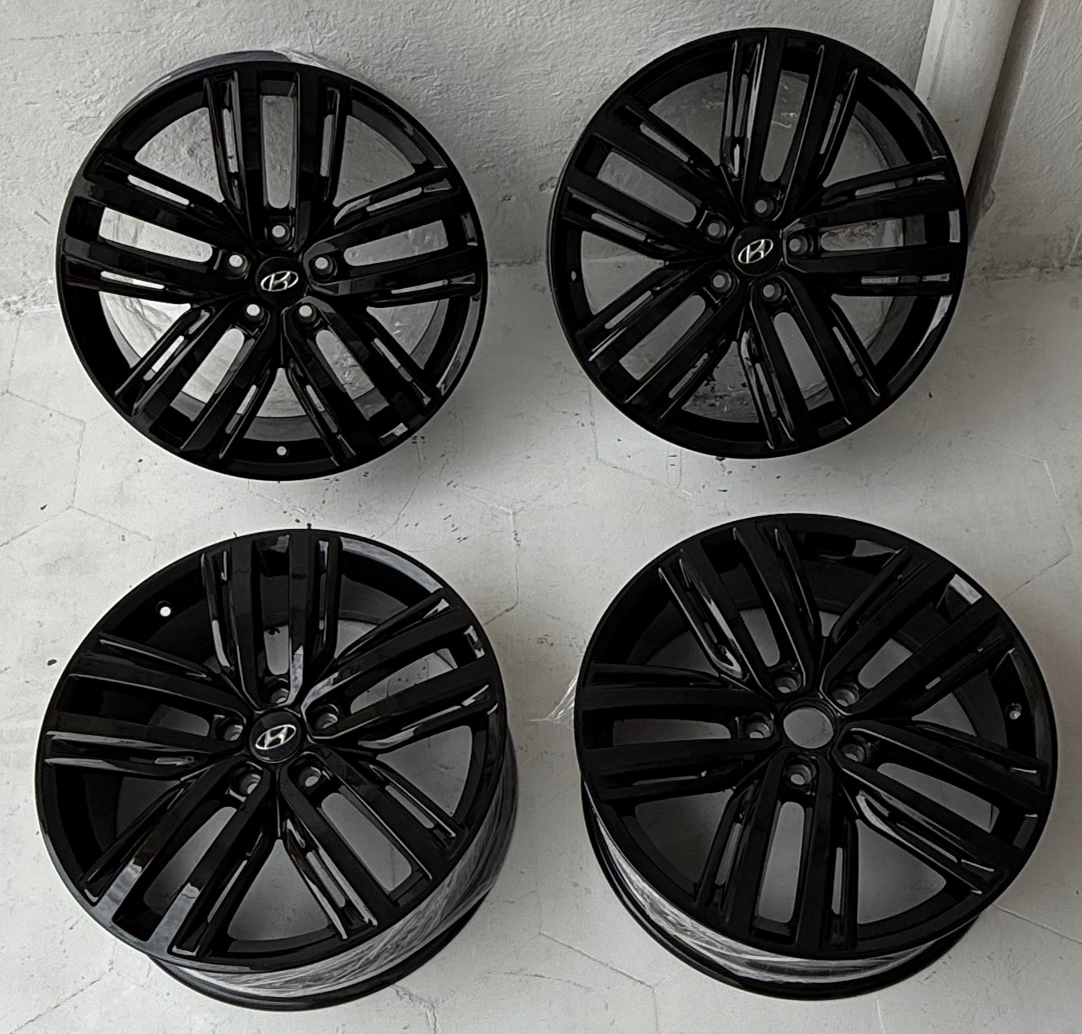 4 Rines Nuevos 19” Kia y Hyundai Forte, Elantra, Sportage, Tucson, Creta y Solesta – 5×114
