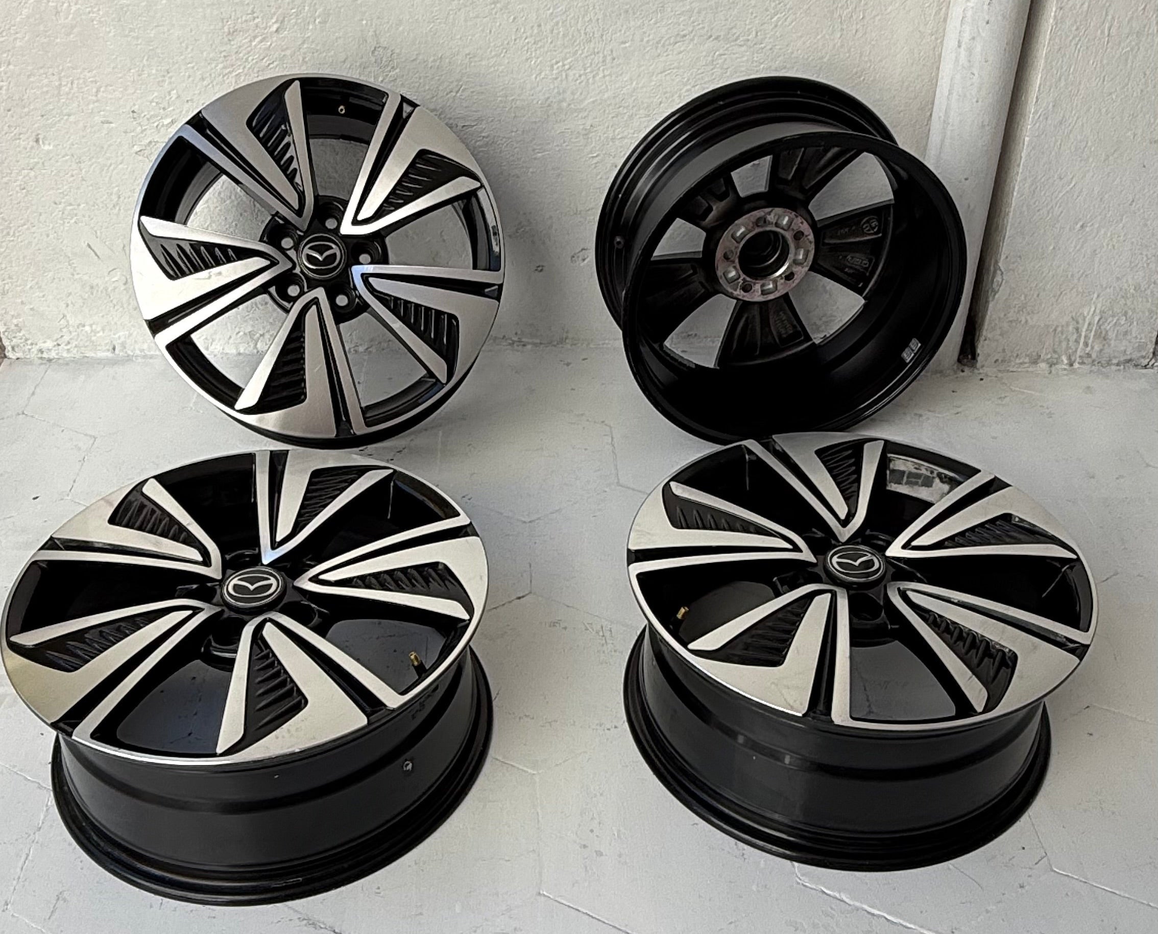 4 Rines 17” Mazda 3, Mazda 6, CX-3, CX-5 y CX-7 Nuevos y Originales 5x114