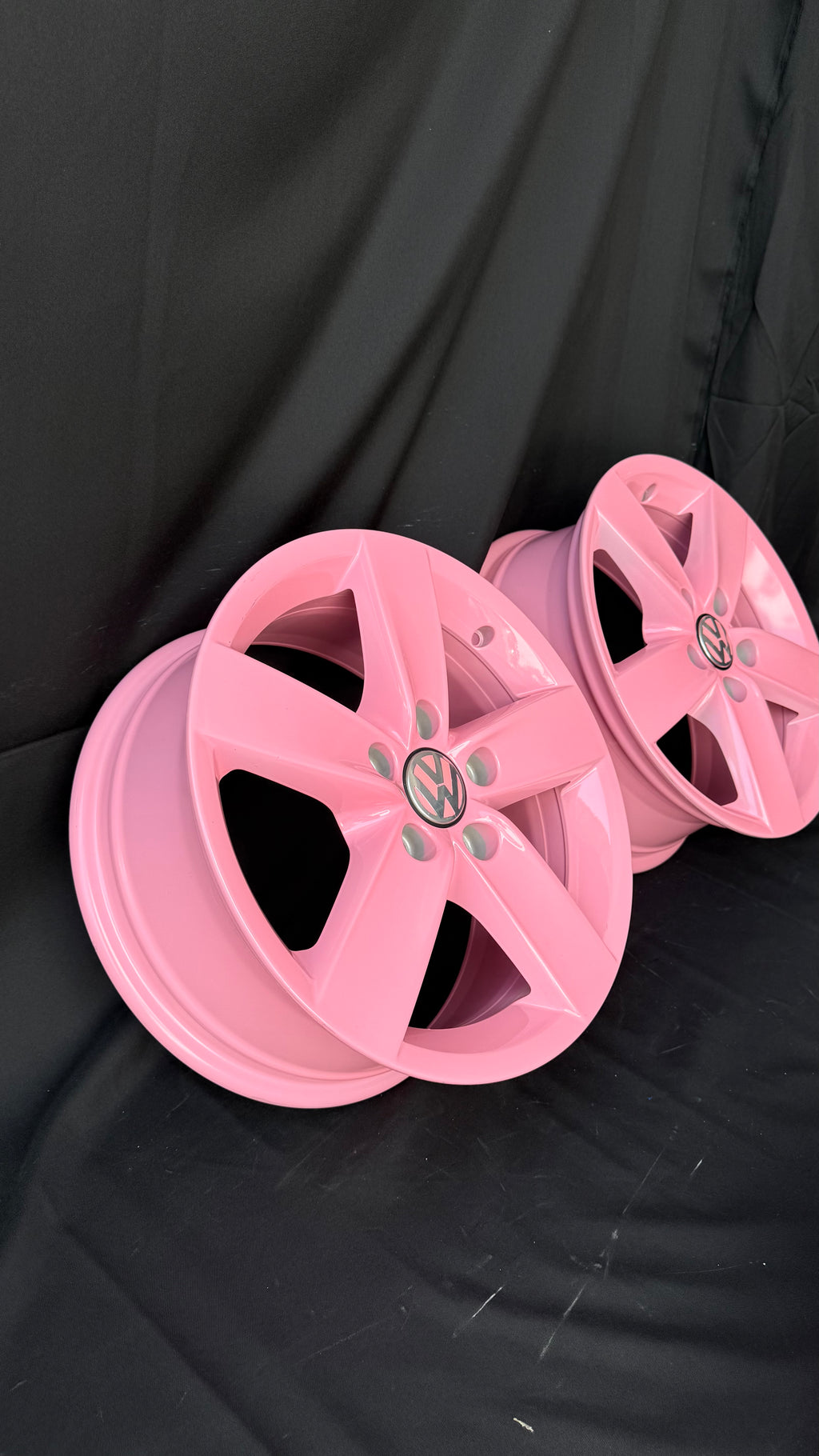 4 Rines 16” Edición Barbie Volkswagen New Beetle Nuevos y Originales