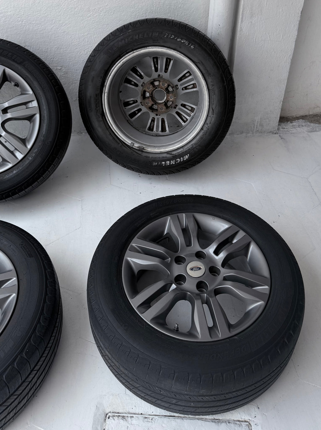4 Rines con llantas 16” Ford Mustang, Ranger y Explorer – 5×114