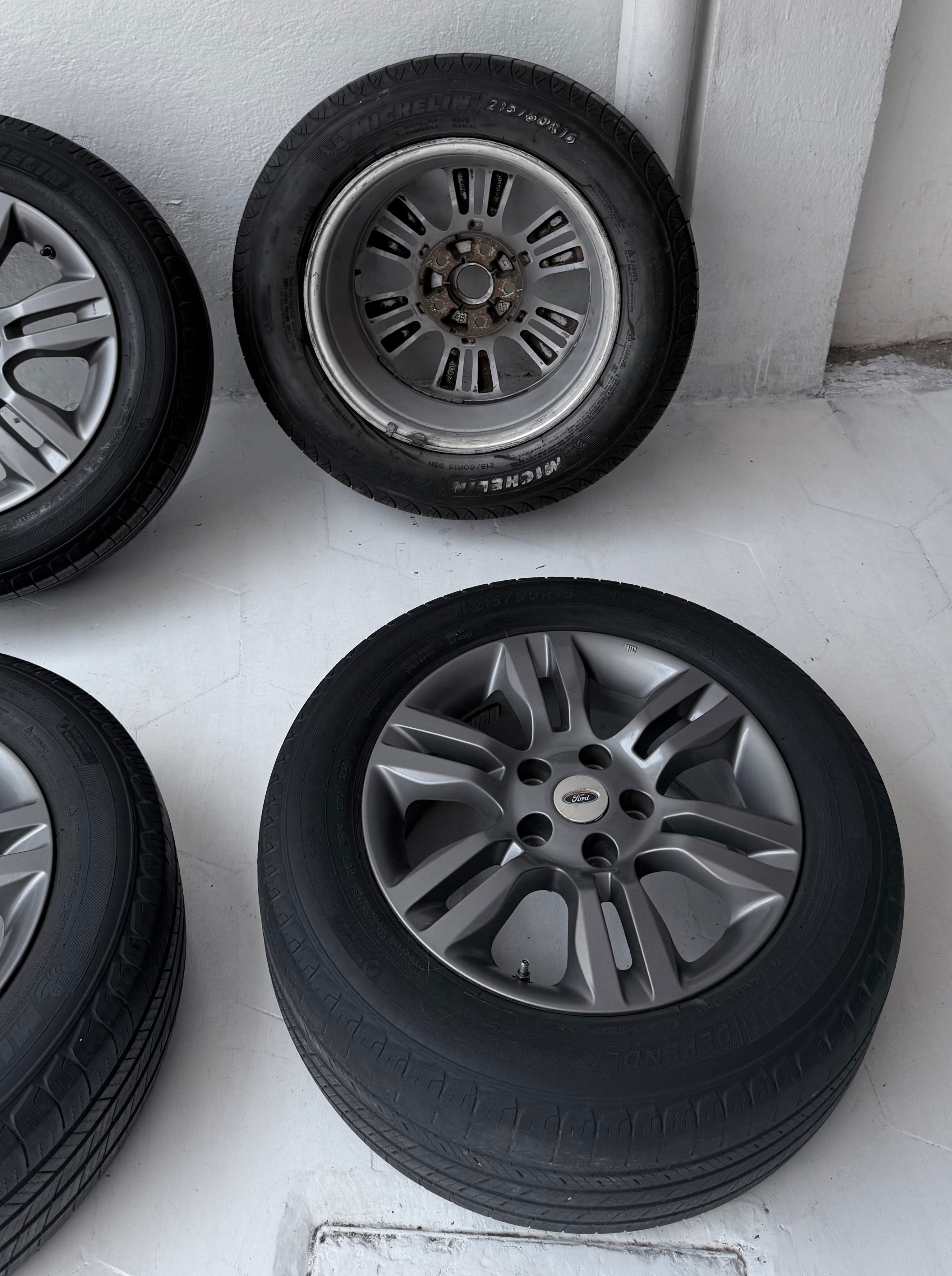 4 Rines con llantas 16” Ford Mustang, Ranger y Explorer – 5×114