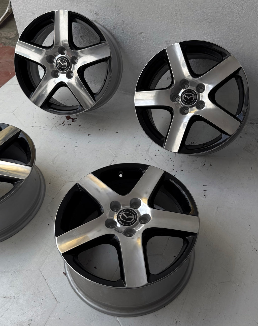 4 Rines 17” Ronal para Mazda 3, Mazda 6, CX-3, CX-5, CX-7, CX-30 y CX-50 – 5×114