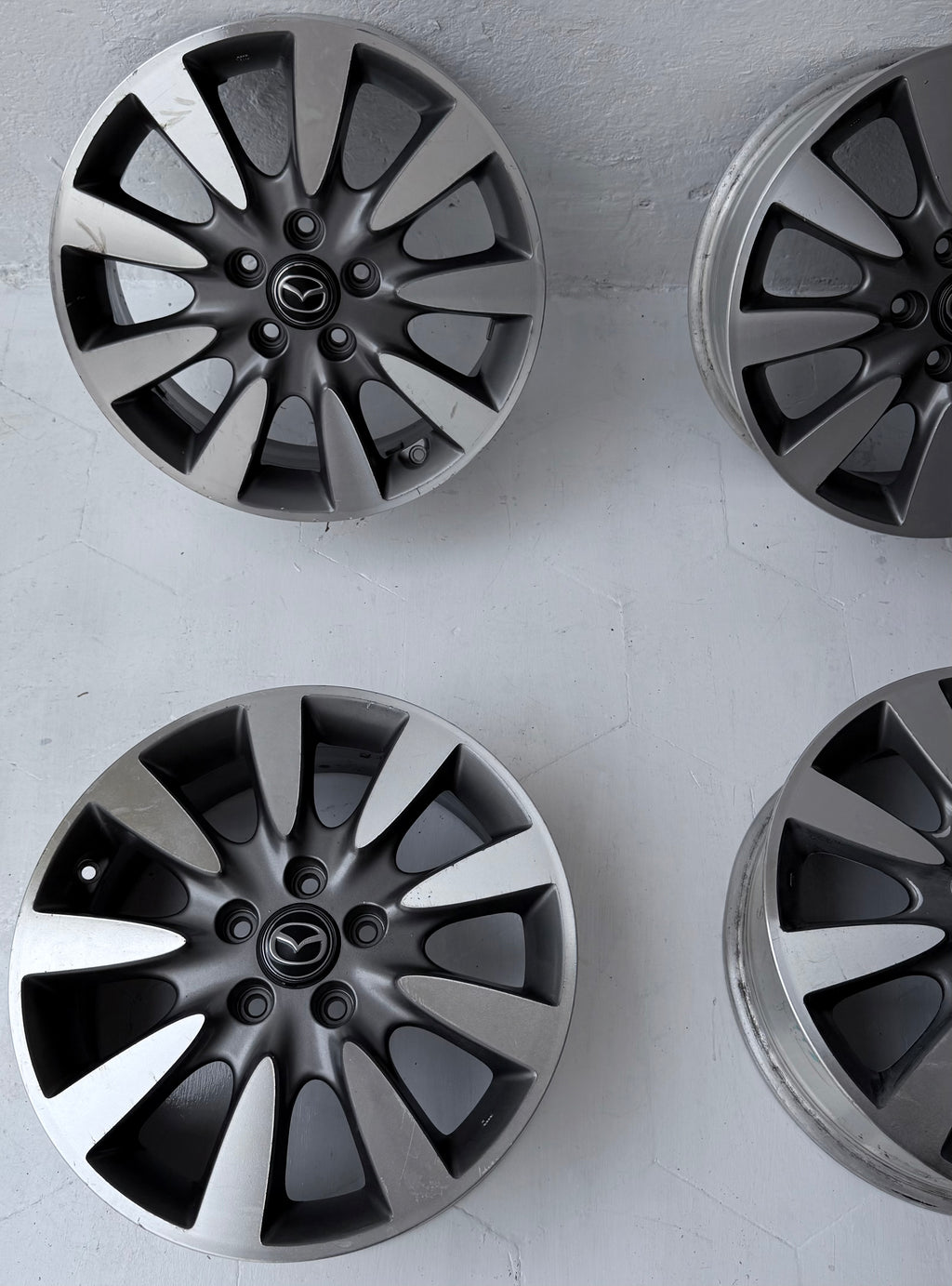4 Rines 17” Mazda 3, Mazda 6, CX-3, CX-5 y CX-7 – 5×114