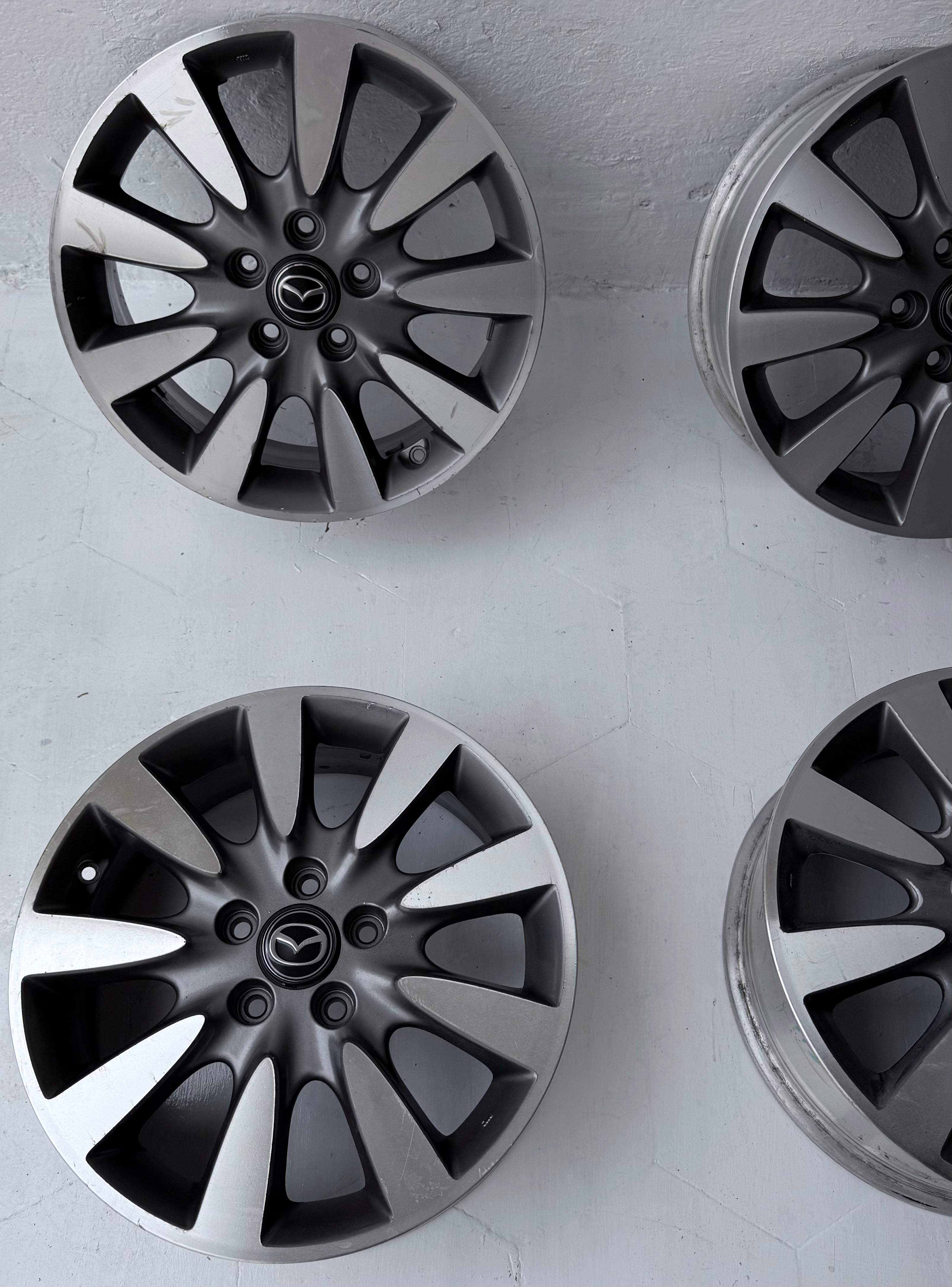 4 Rines 17” Mazda 3, Mazda 6, CX-3, CX-5 y CX-7 – 5×114
