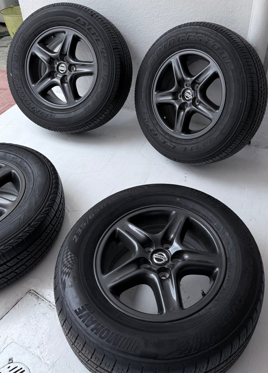 4 Rines con llantas 16” Nissan Rogue, X-Trail, Kicks y Altima – 5×114