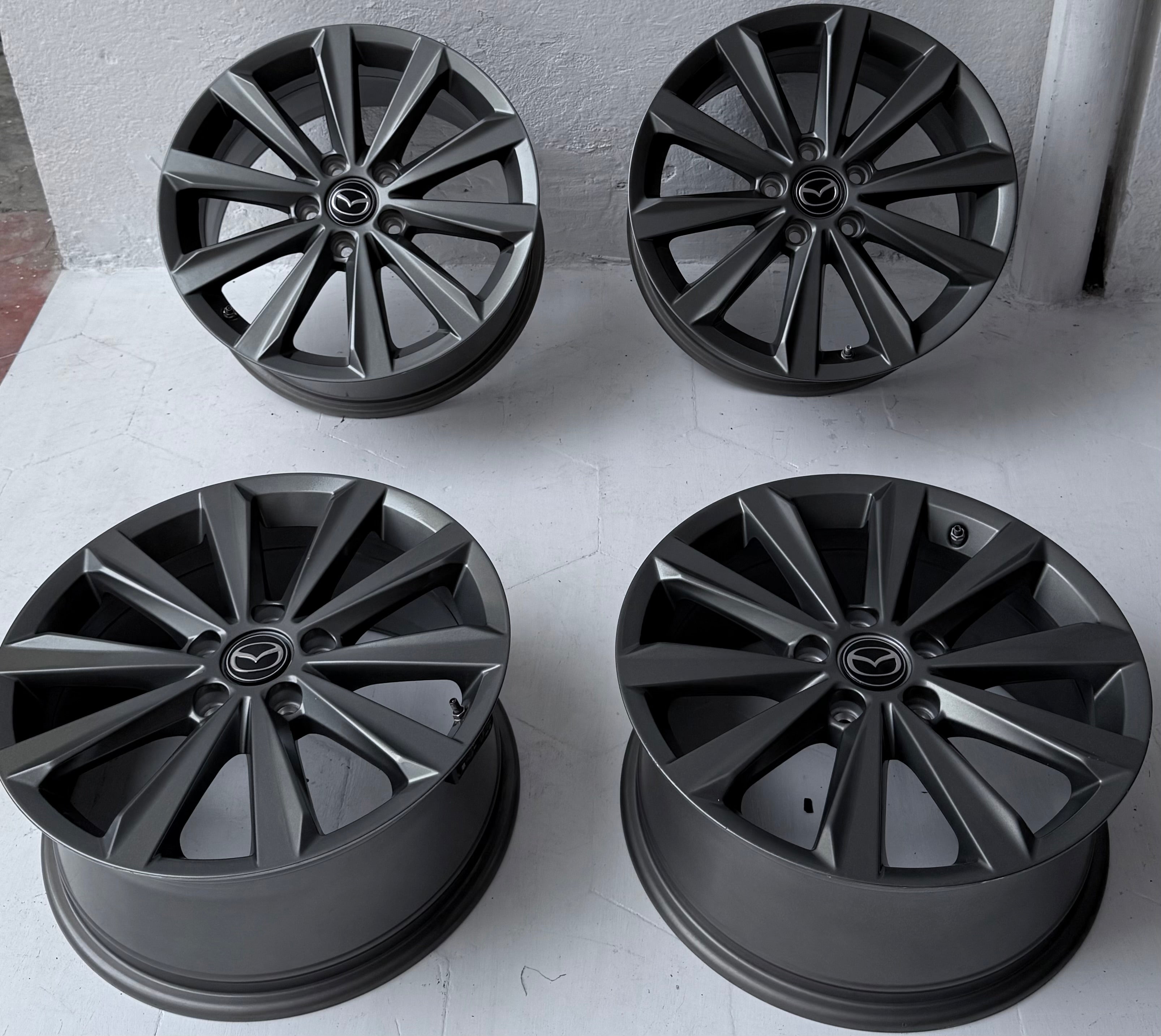 4 Rines 17” Mazda 3, Mazda 6, CX-3, CX-5 y CX-7 – 5×114
