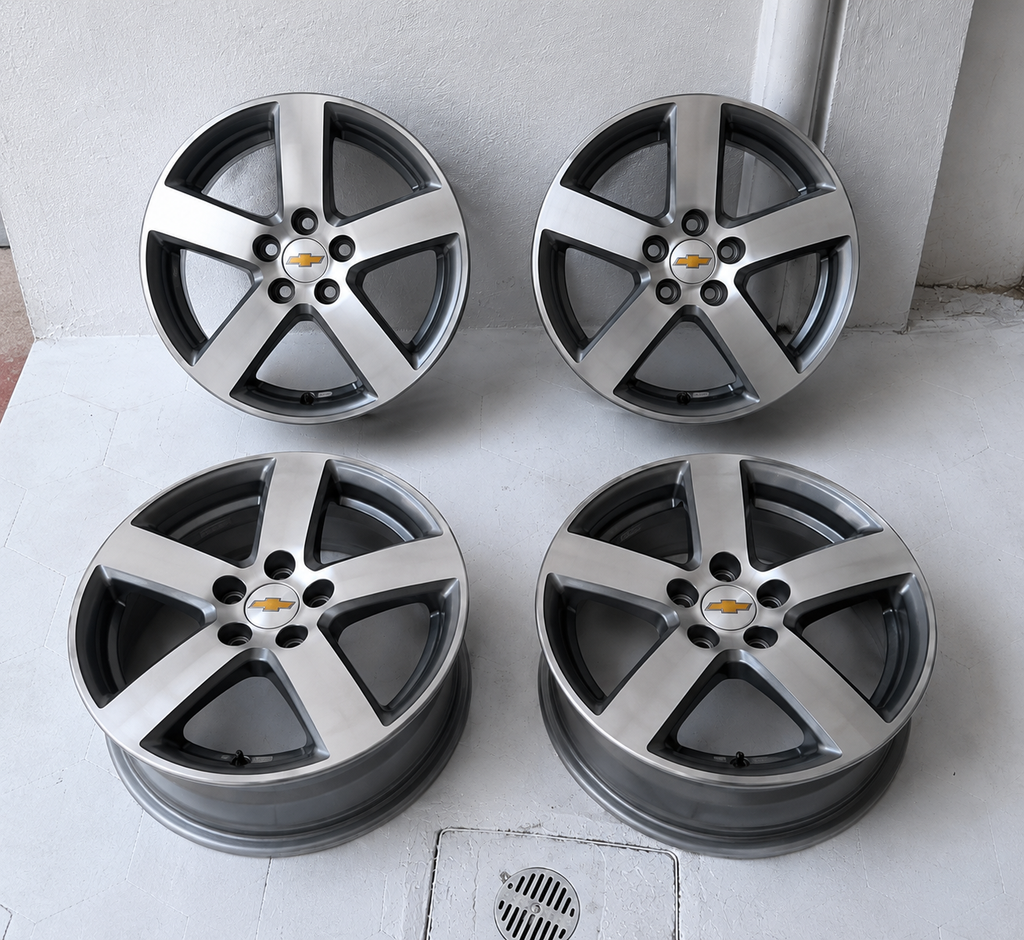 4 Rines 16” Chevrolet HHR, Malibu 2004–2012, Cobalt y Vectra – 5×110