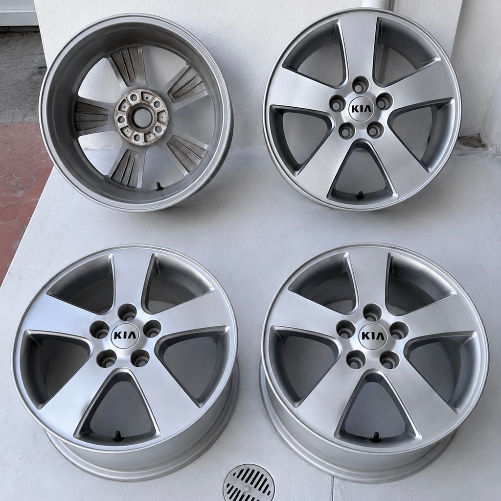 4 Rines 16” Kia Forte, Optima, Sportage y Hyundai Tucson, Santa Fe – 5×114