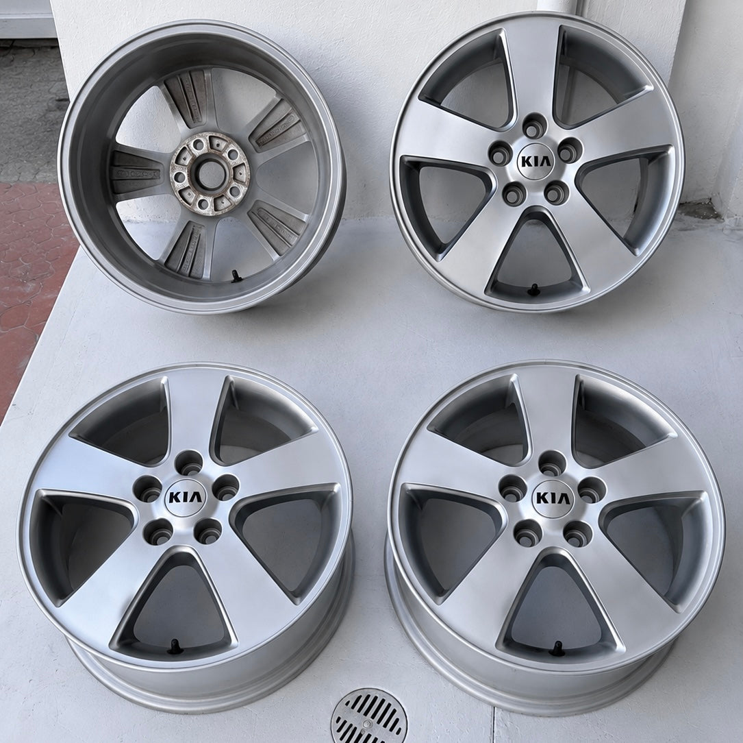 4 Rines 16” Kia Forte, Optima, Sportage y Hyundai Tucson, Santa Fe – 5×114