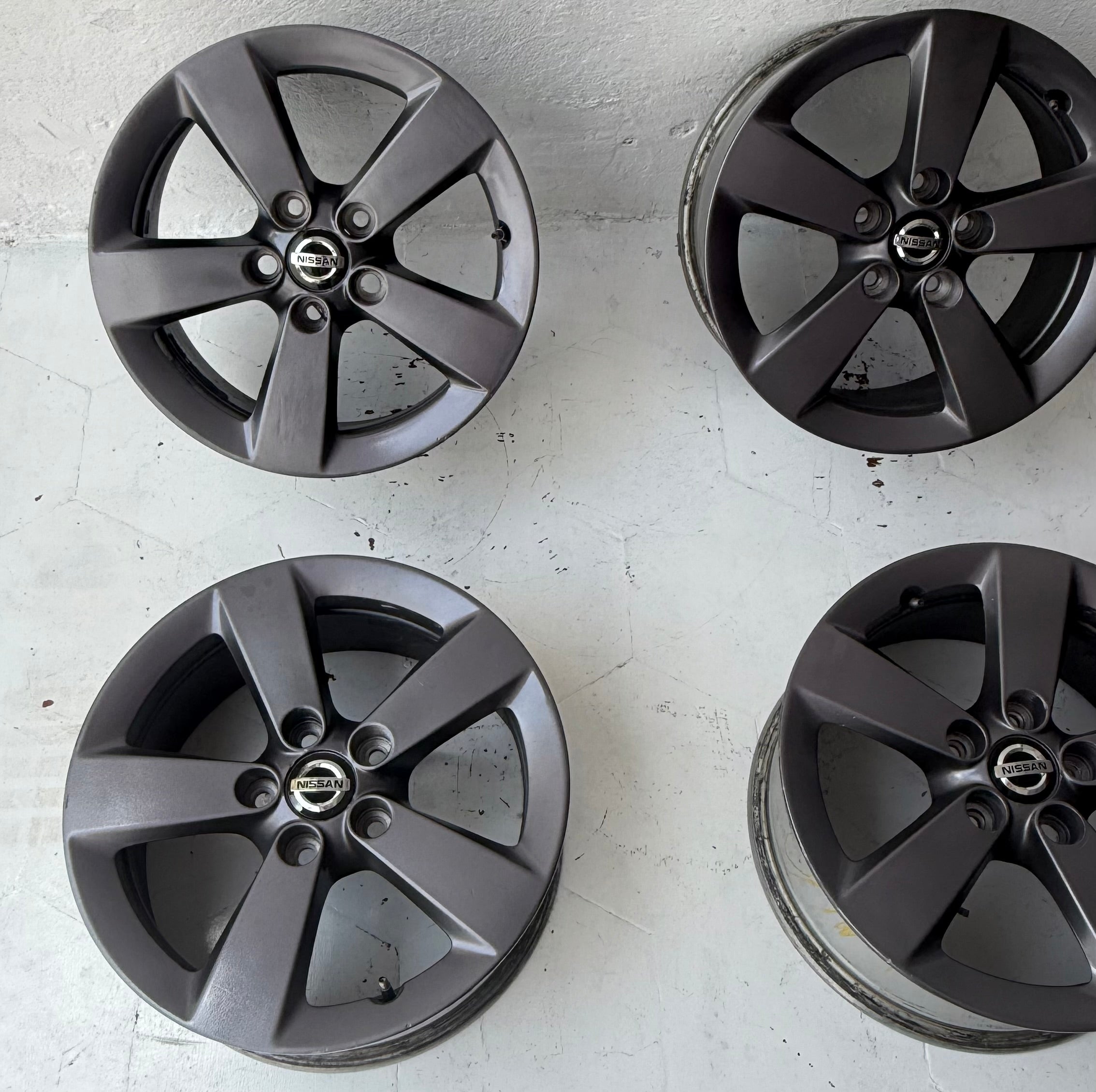 4 Rines 16” Nissan Sentra, Altima y X-Trail – 5×114