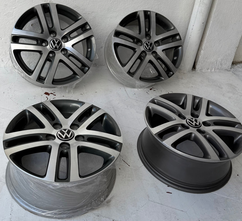 4 Rines 16” Volkswagen Golf y Jetta MK6, MK7 – 5×112
