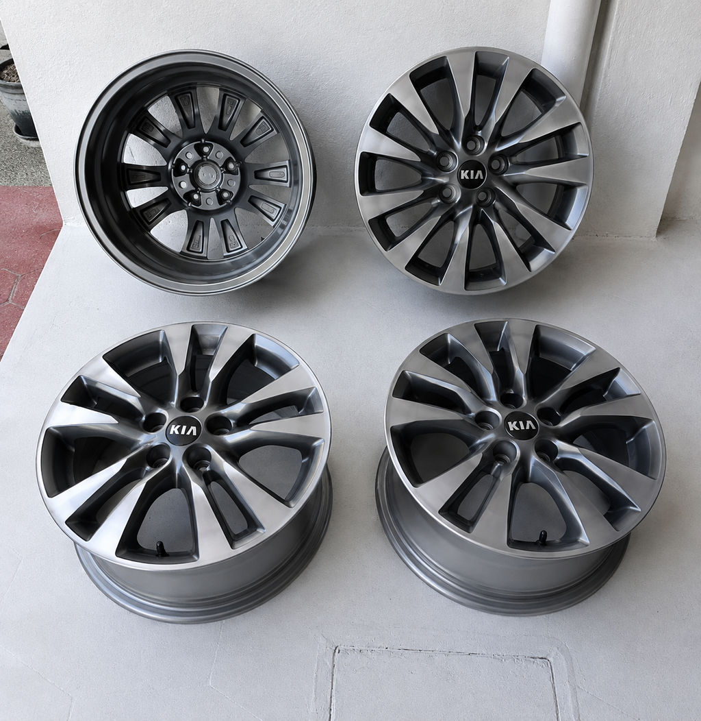4 Rines 16” Kia Forte, Optima y Sportage – 5×114