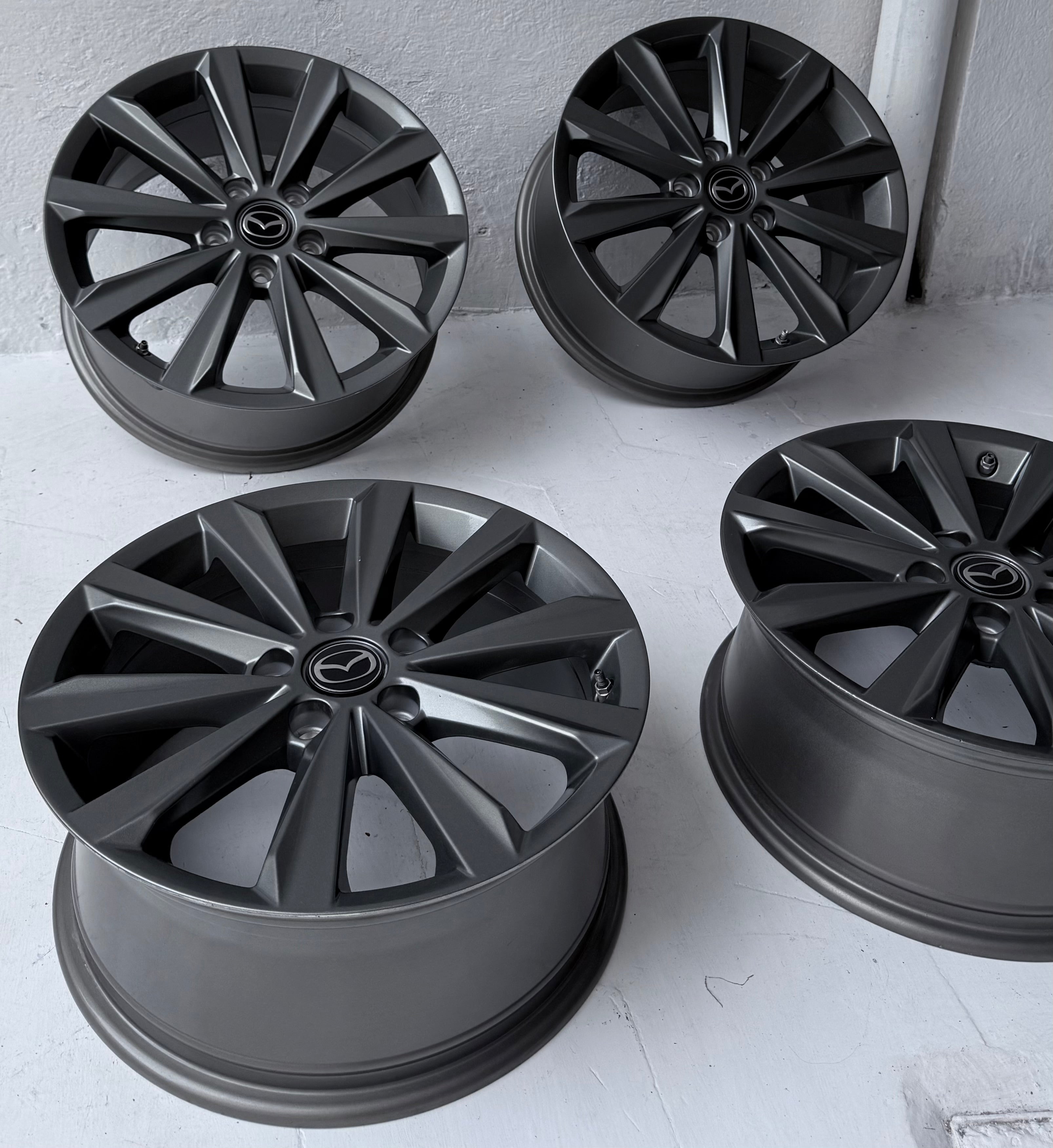 4 Rines 17” Mazda 3, Mazda 6, CX-3, CX-5 y CX-7 – 5×114