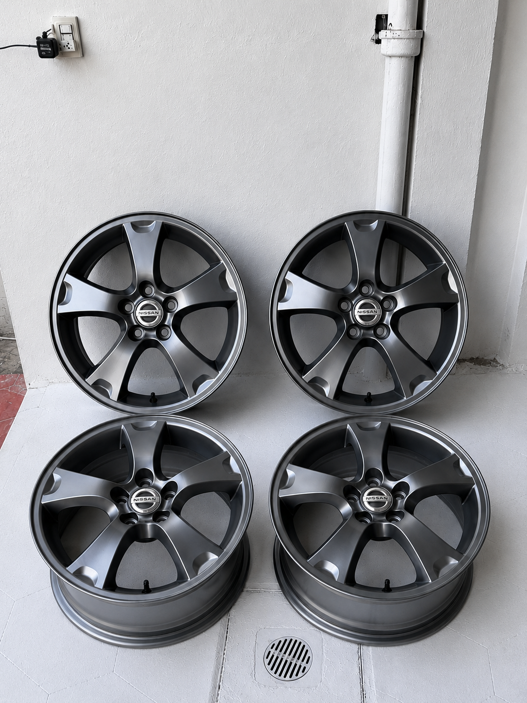 4 Rines 17” Nissan Sentra, X-Trail, Rogue, Altima y Juke – 5×114