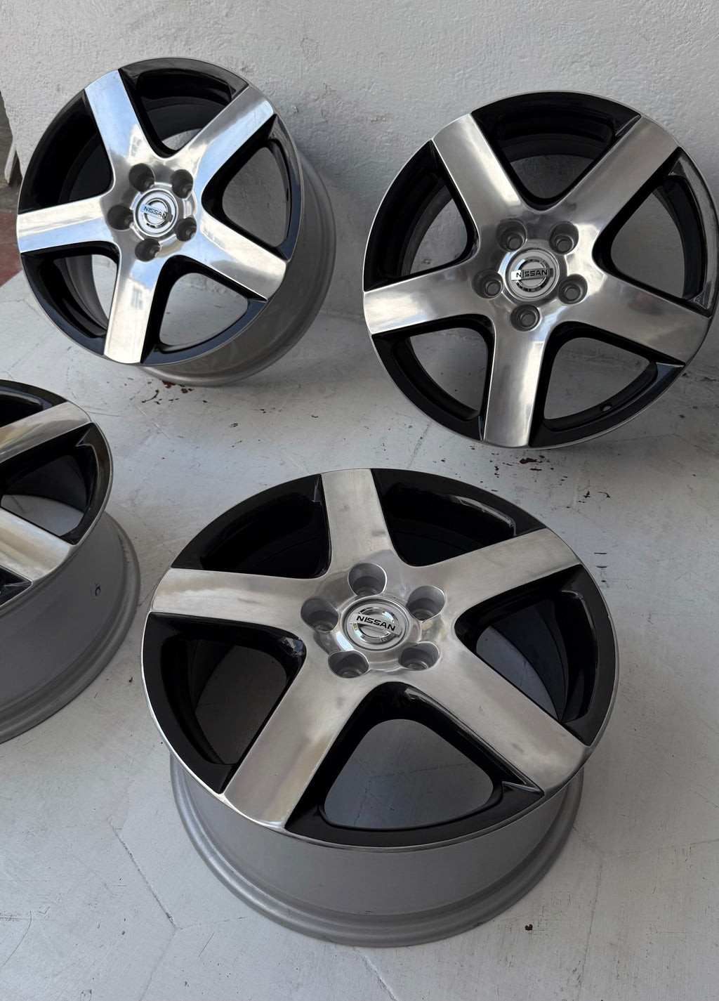 4 Rines 17” Ronal para Nissan Sentra, Altima, X-Trail y Rogue – 5×114