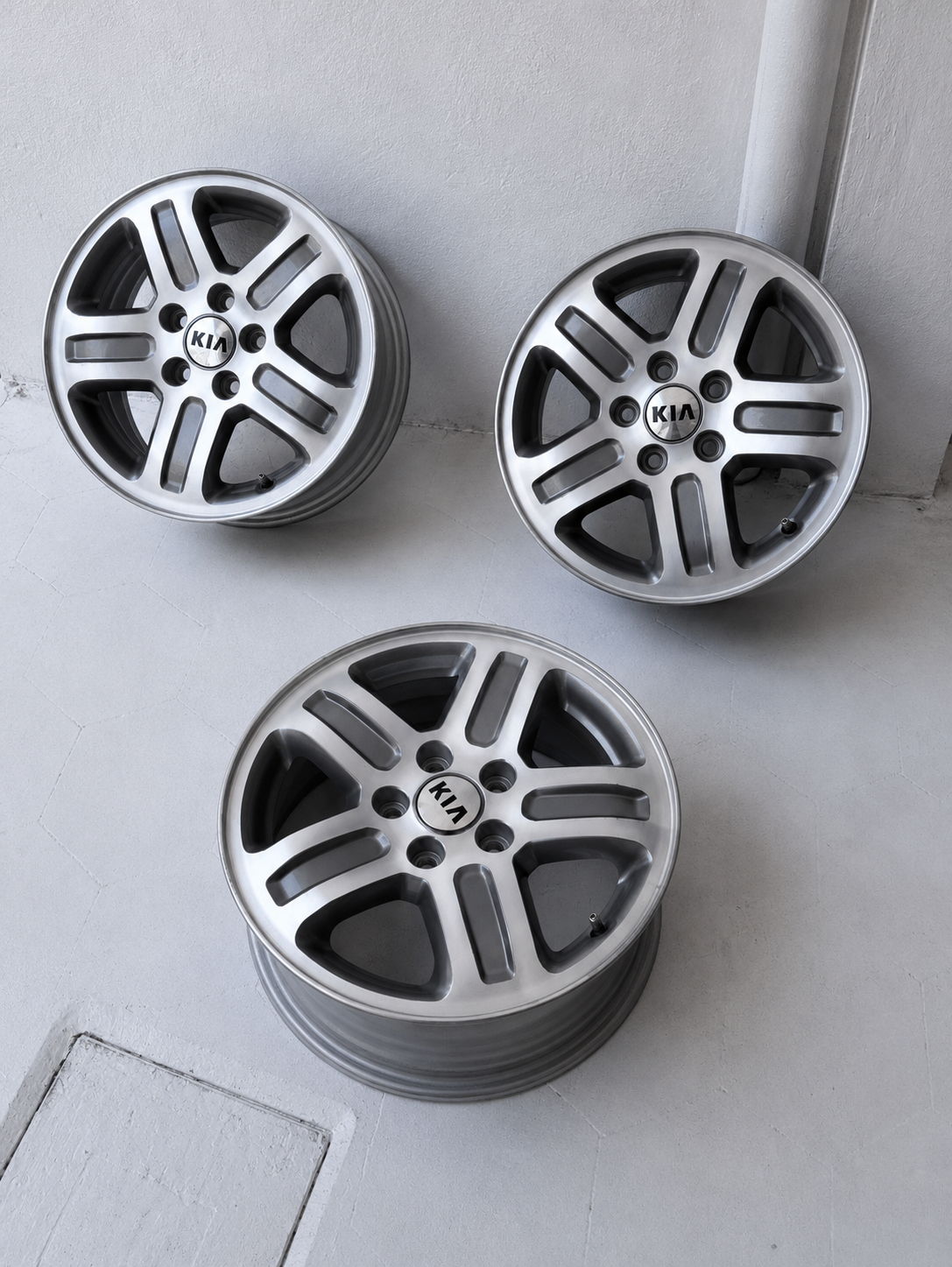 4 Rines 16” Kia Seltos, Sportage y Sorento / Hyundai Tucson, Creta, Santa Fe y Palisade – 5×114