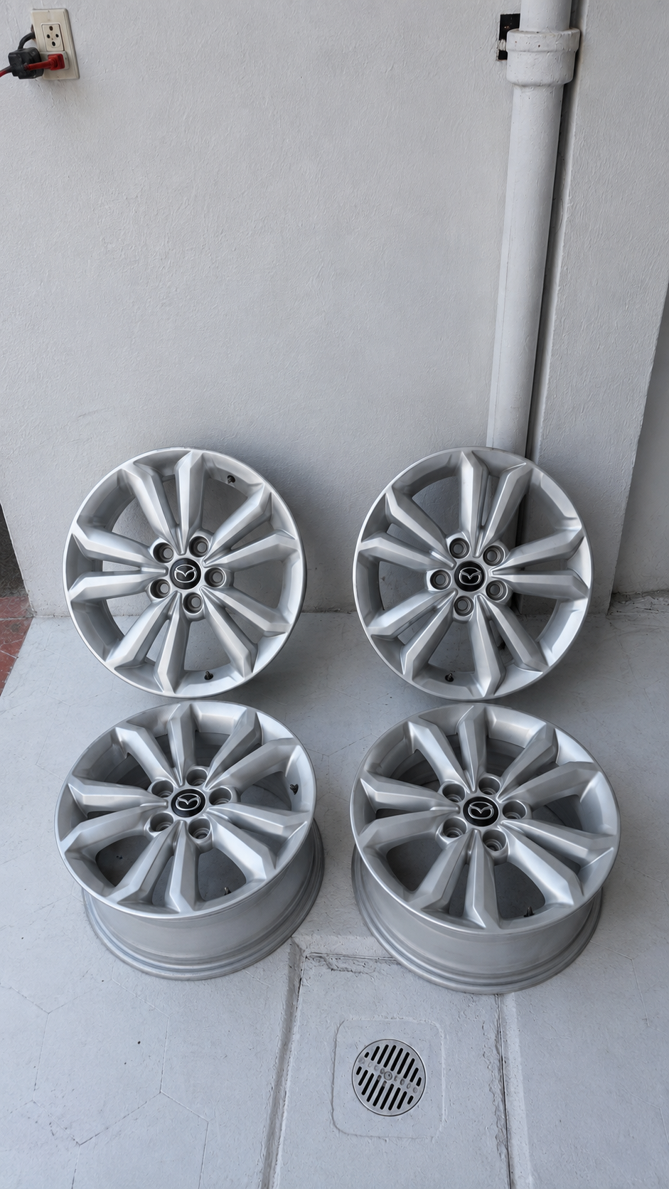 4 Rines 16” Mazda 3, Mazda 6 y CX-3 – 5×114