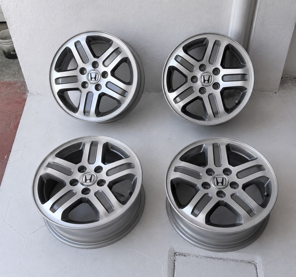 4 Rines 16” Honda CR-V, HR-V, Civic y Accord – 5×114