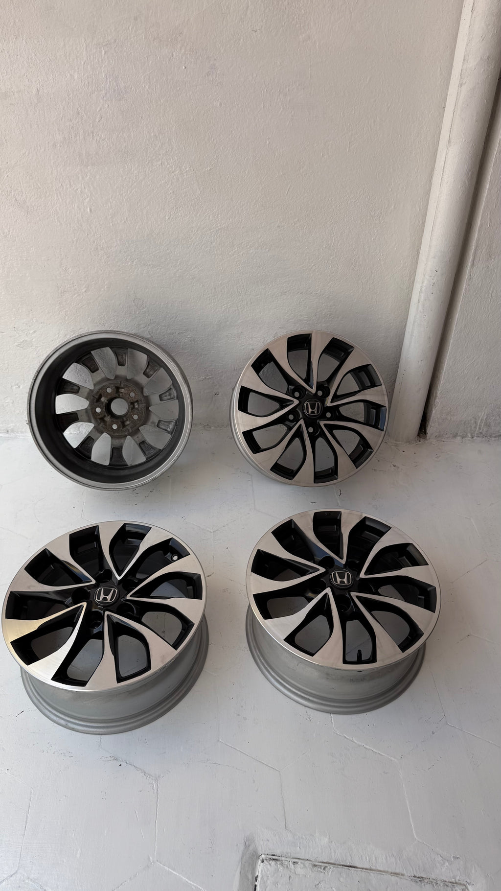 4 Rines 16” Honda CR-V, HR-V, Accord, Civic y Element Originales Seminuevos 5x114