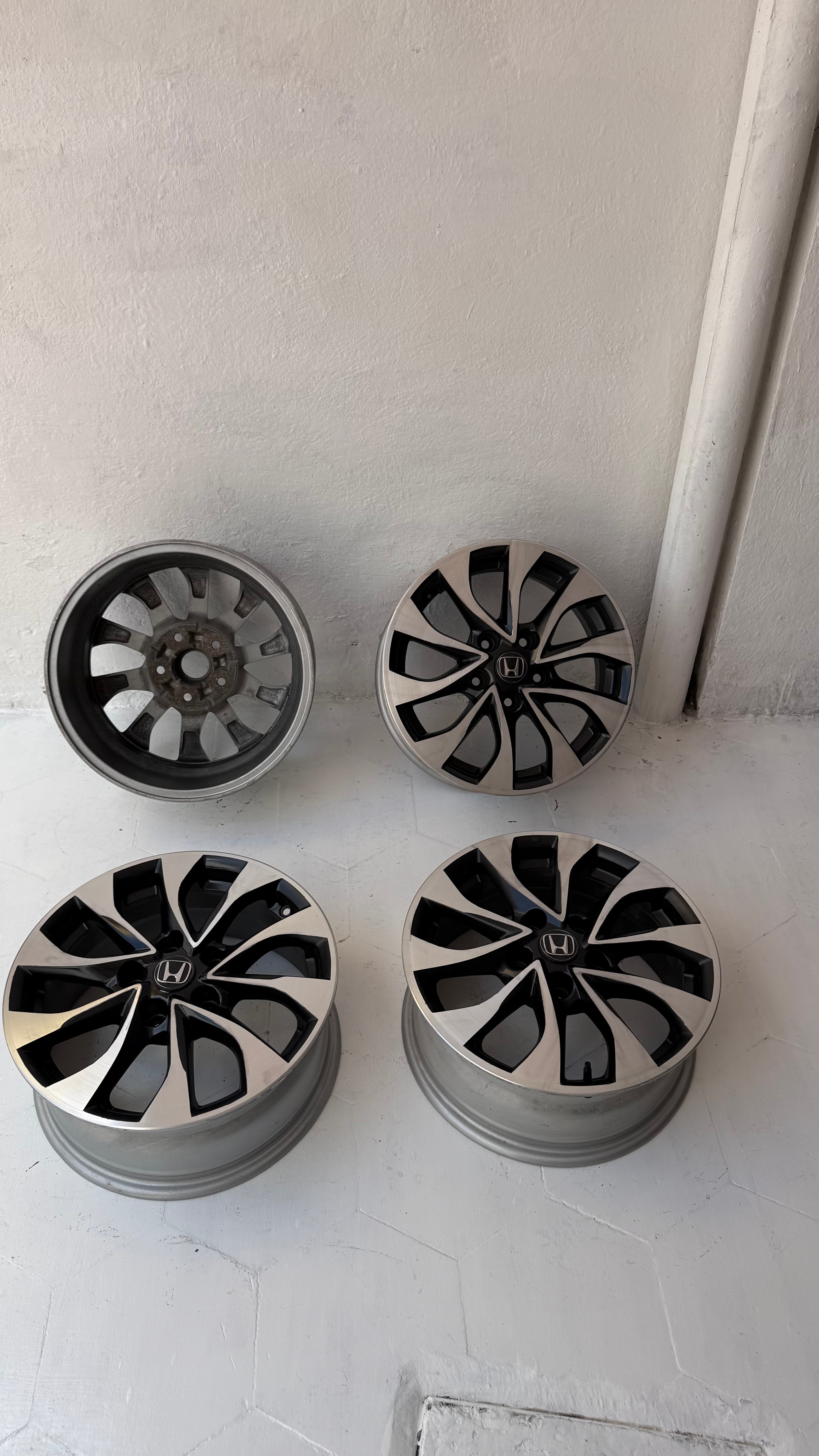 4 Rines 16” Honda CR-V, HR-V, Accord, Civic y Element Originales Seminuevos 5x114